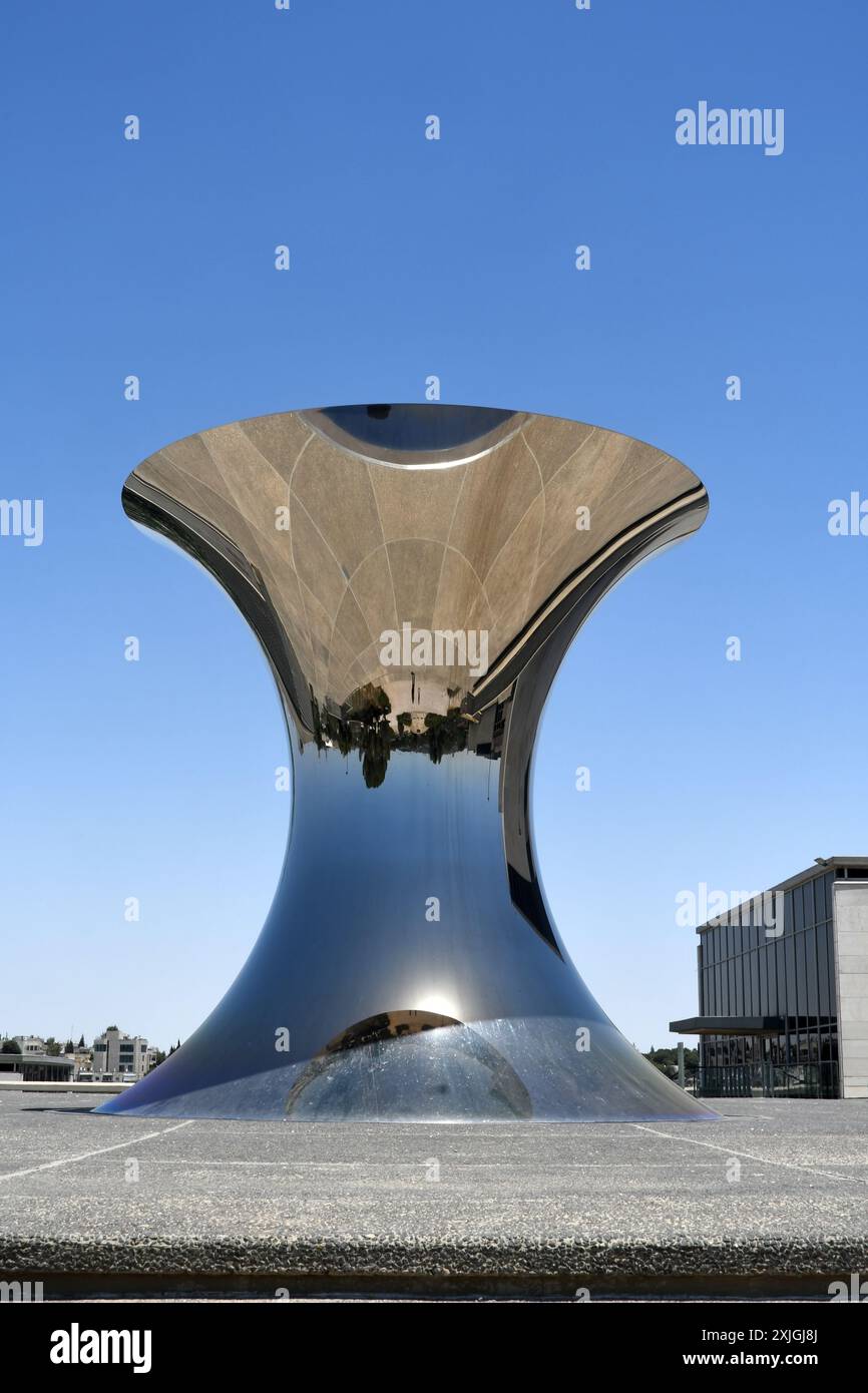 Anish Kapoor, Skulptur, Israel Museum, Jerusalem Stockfoto
