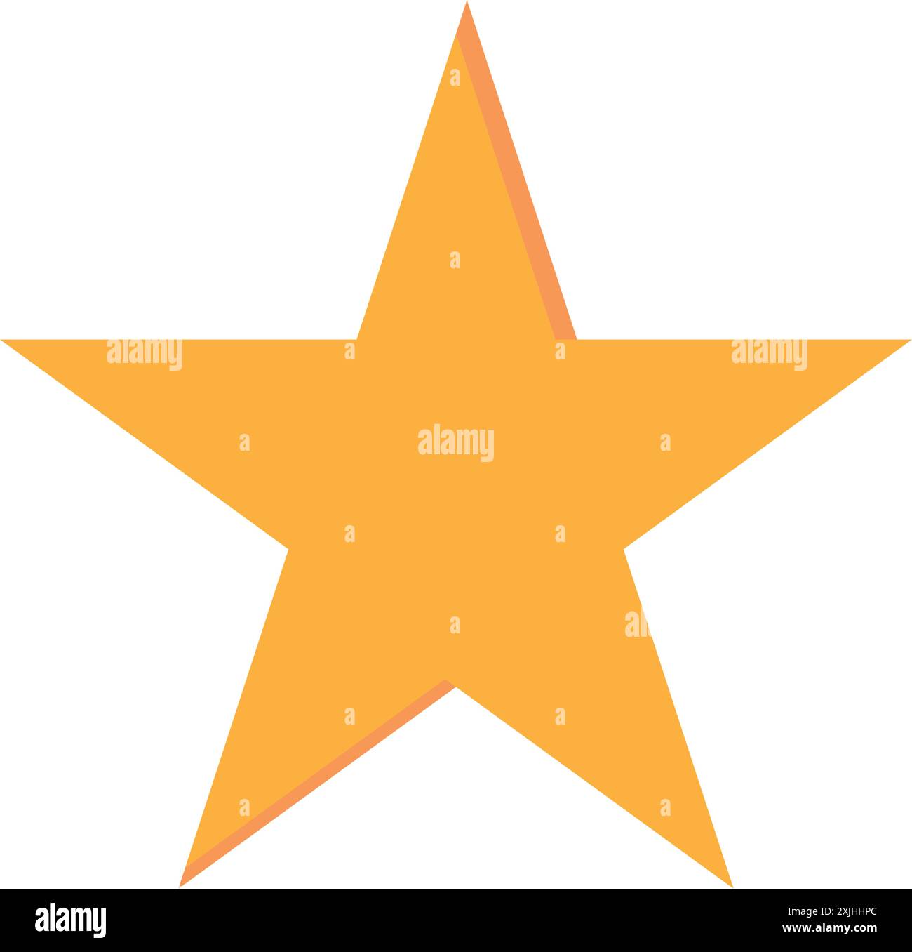 Design mit goldenen Sternen-Symbolen Stock Vektor