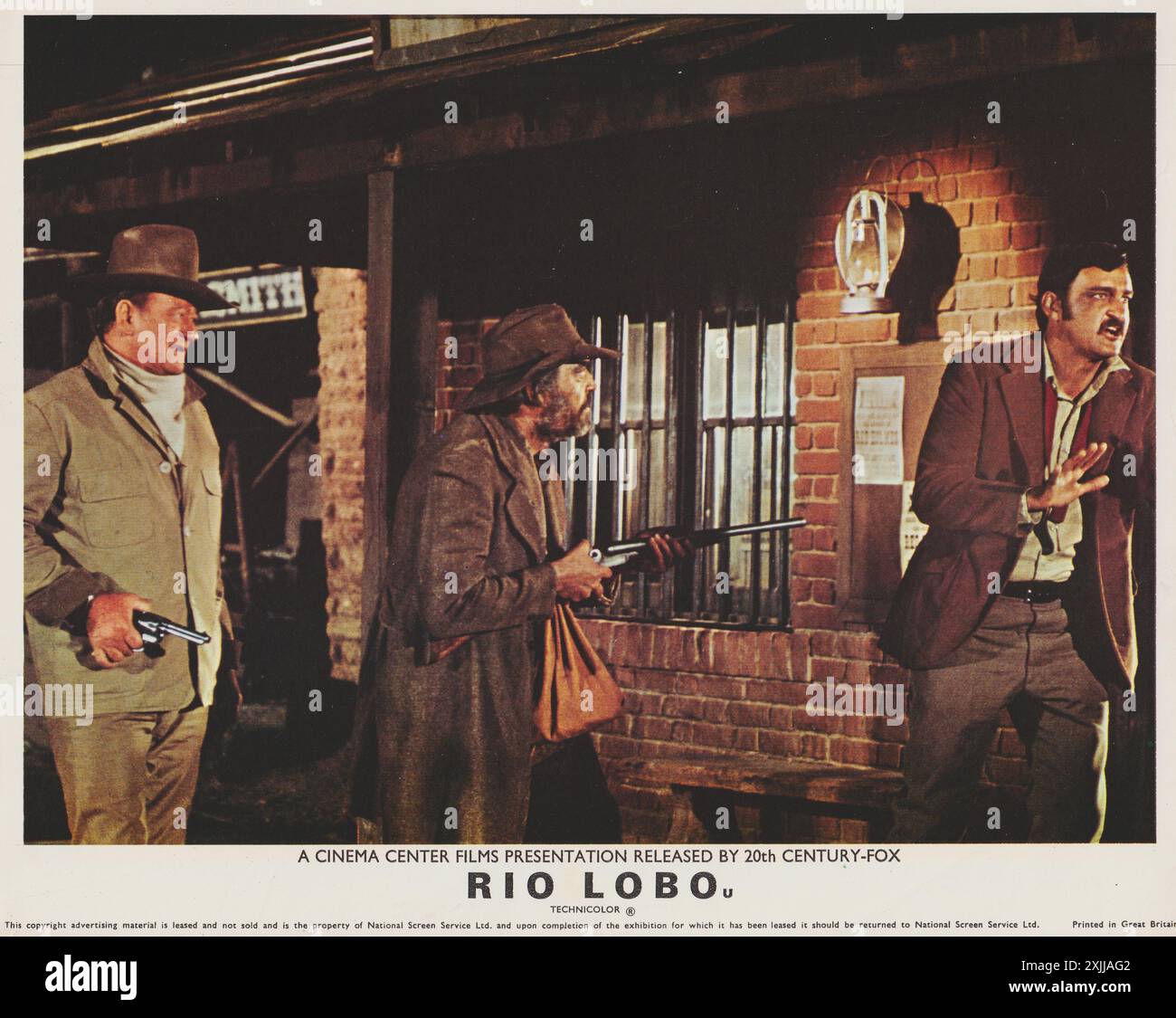 Rio Lobo (General National, 1971). John Wayne. Regie Führte Howard Hawks. Westlich Stockfoto