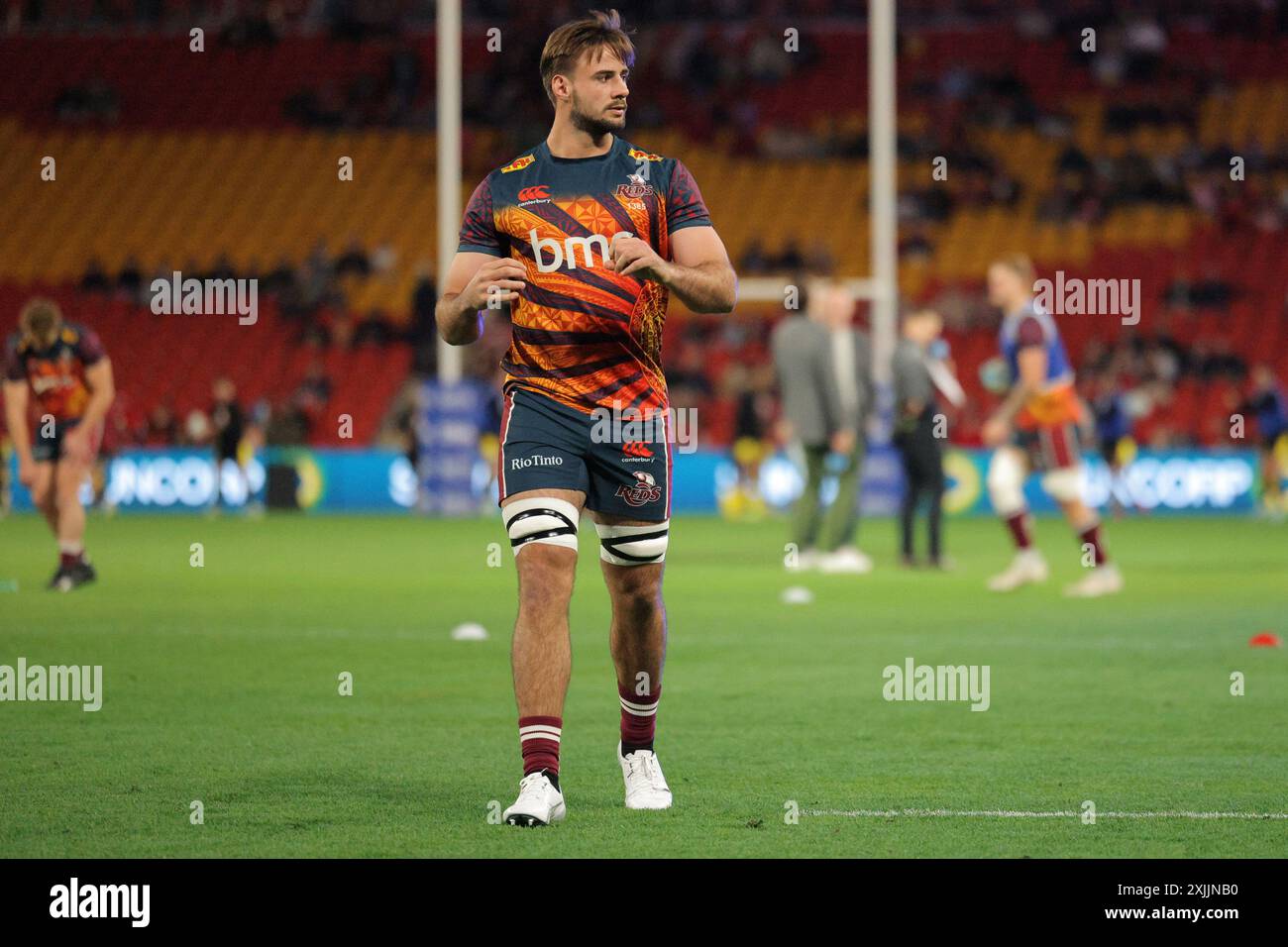 Brisbane, Australien. Juli 2024. Brisbane, 19. Juli 2024: Im Spiel zwischen Queensland Reds und Wales während des International Tour Matthew Starling (Promediapix/SPP) Credit: SPP Sport Press Photo. /Alamy Live News Stockfoto