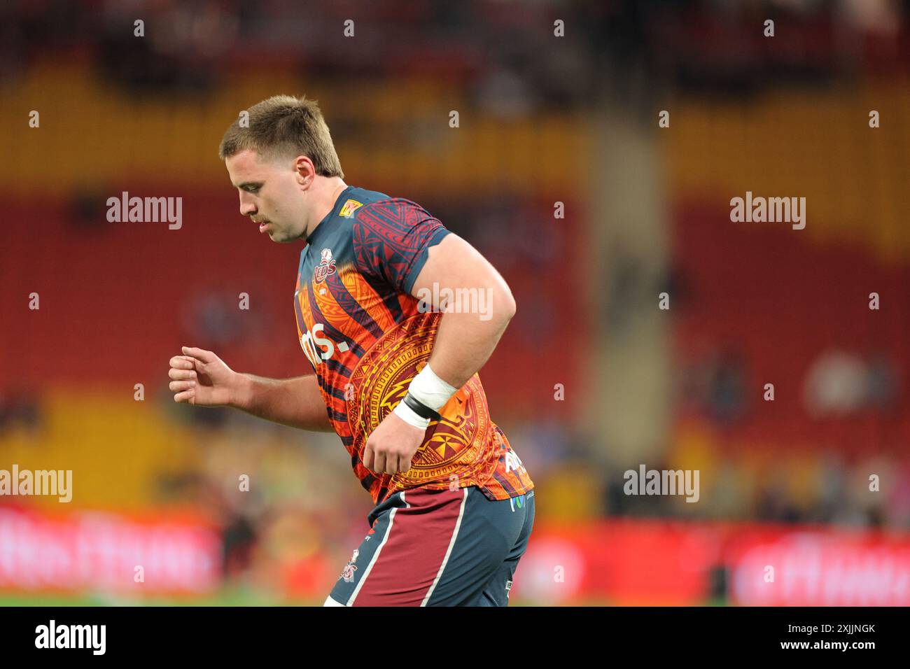 Brisbane, Australien. Juli 2024. Brisbane, 19. Juli 2024: Im Spiel zwischen Queensland Reds und Wales während des International Tour Matthew Starling (Promediapix/SPP) Credit: SPP Sport Press Photo. /Alamy Live News Stockfoto