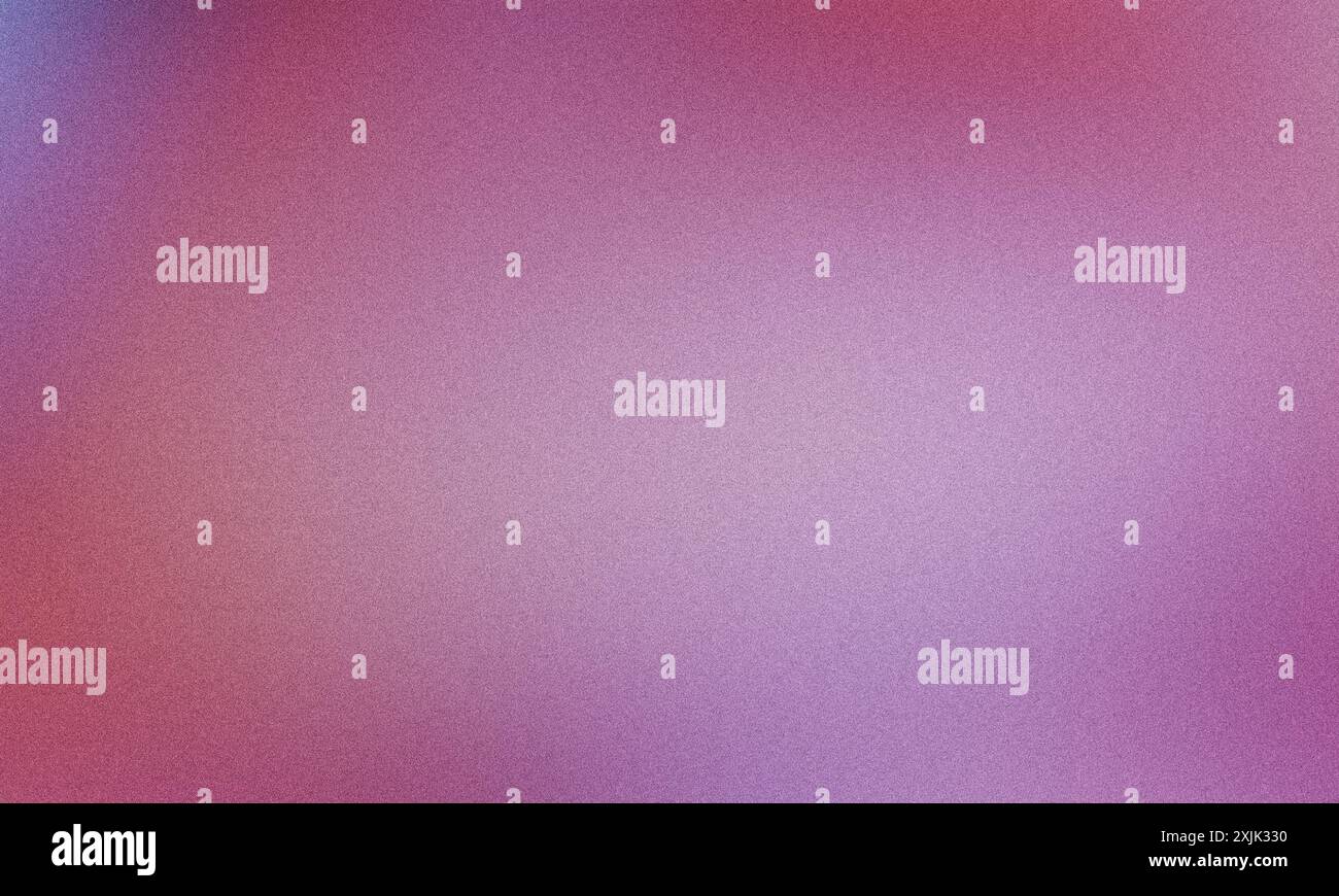 Abstrakter Hintergrund mit modernem Farbverlauf, der von rosa zu violett mit strukturiertem Überzug übergeht Stockfoto