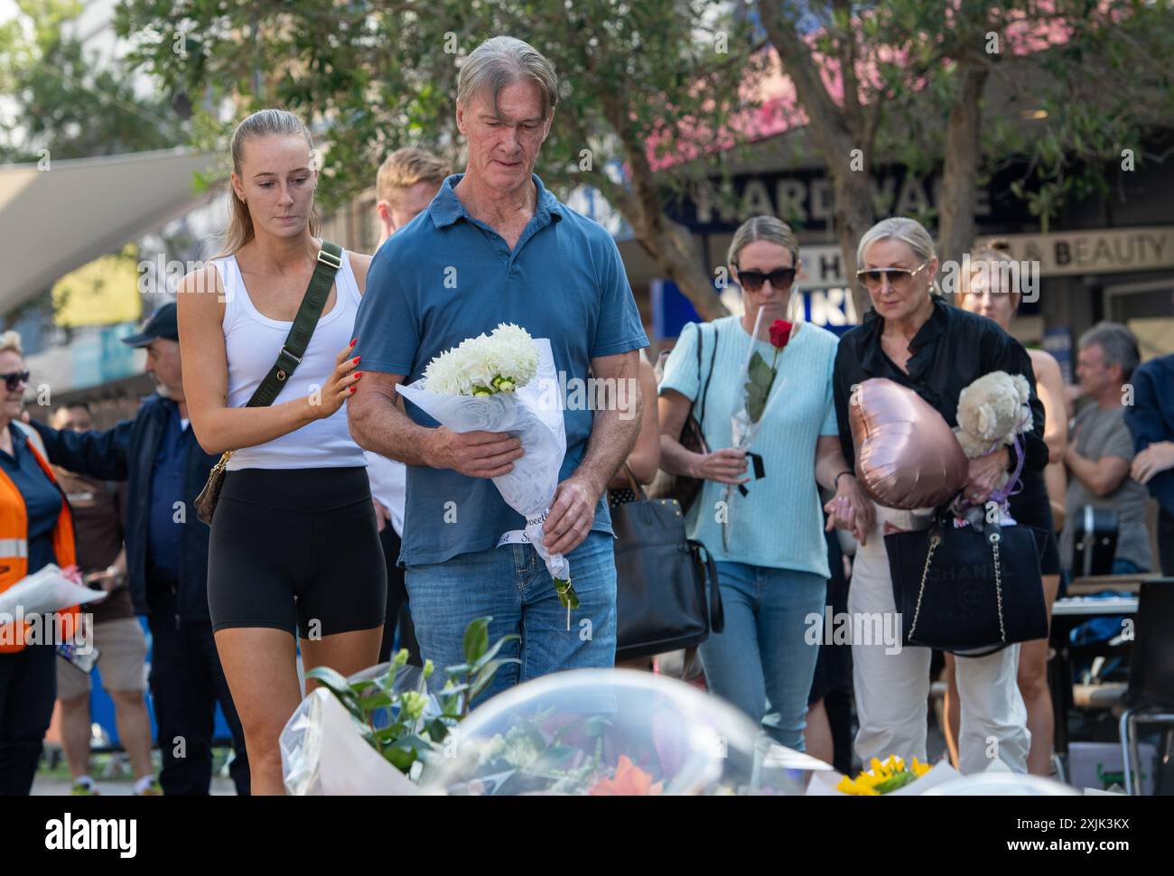 Bondi Junction Westfields Stechen Memorial Stockfoto