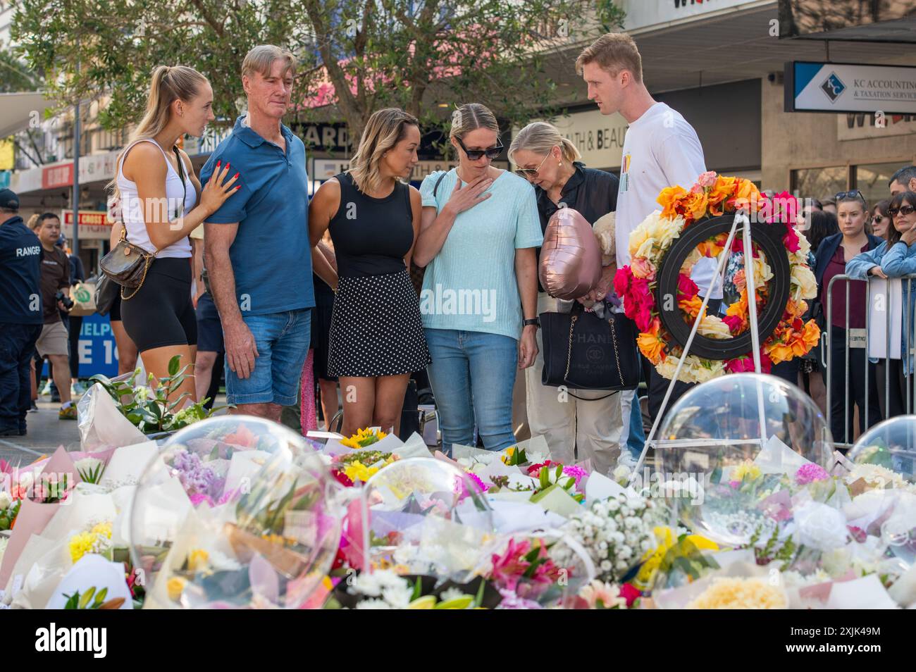 Bondi Junction Westfields Stechen Memorial Stockfoto