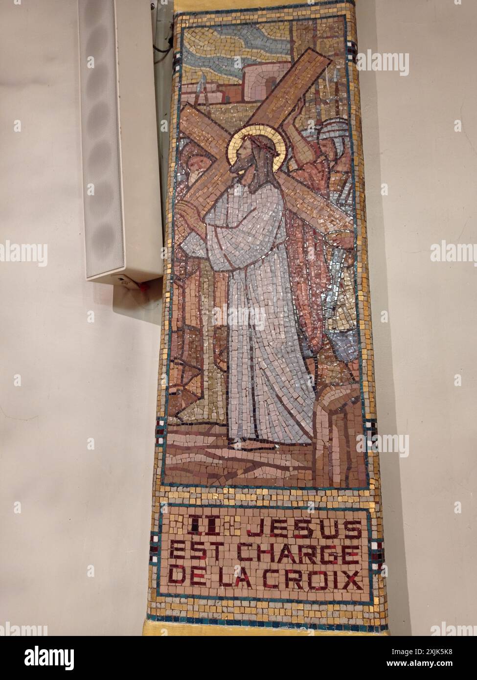 L'église Saint-Dominique EST une église catholique située 20 rue de la Tombe-Issoire dans le 14ᵉ Arrondissement de Paris. Elle EST dédiée à saint Domi Stockfoto