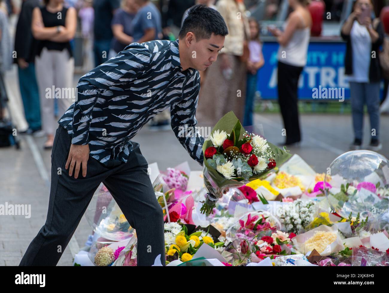 Bondi Junction Westfields Stechen Memorial Stockfoto