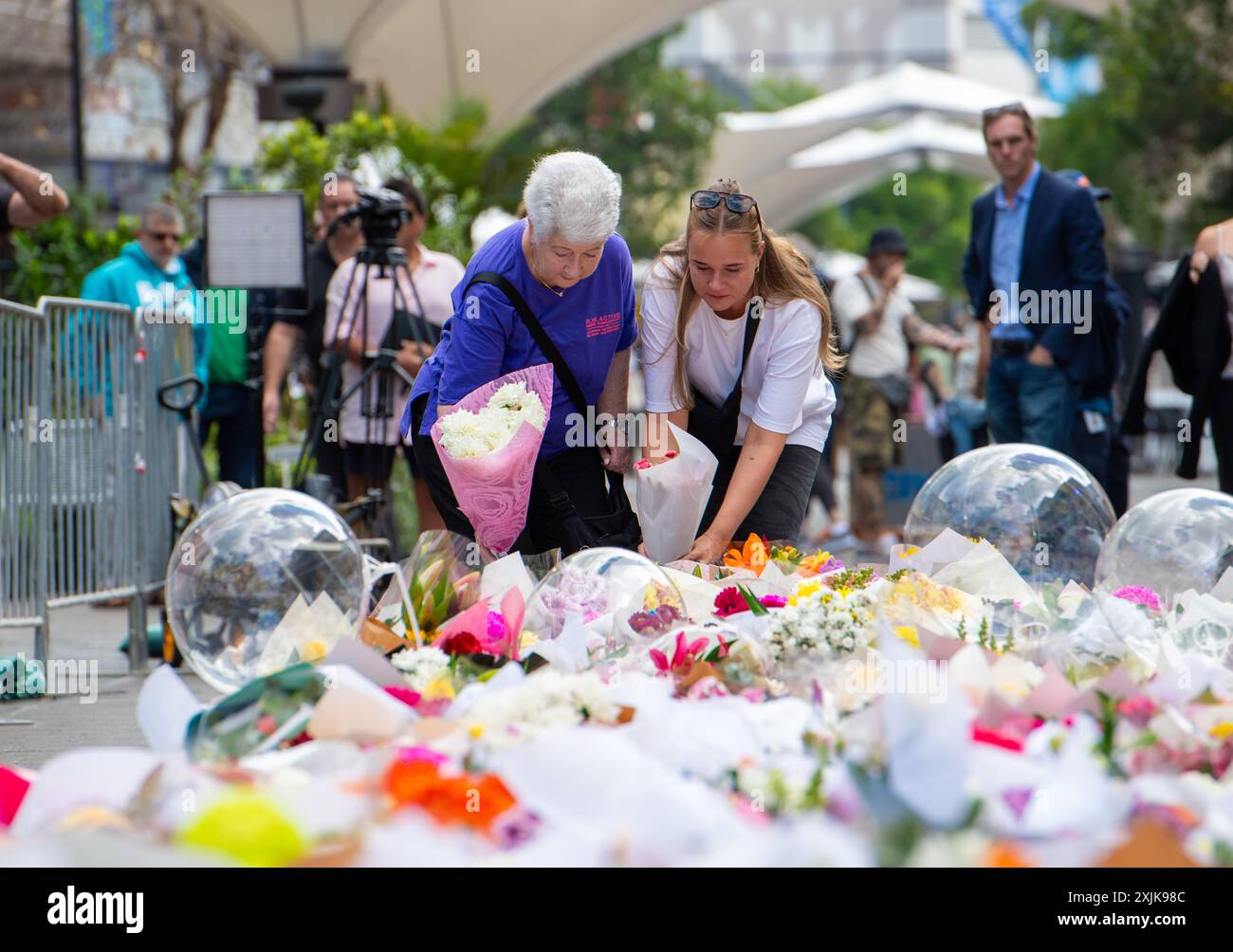 Bondi Junction Westfields Stechen Memorial Stockfoto