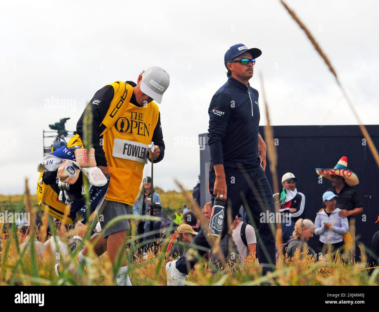Golf Open Championship, 19.07.24. Rickie Fowler. Quelle: CDG/Alamy Live News Stockfoto