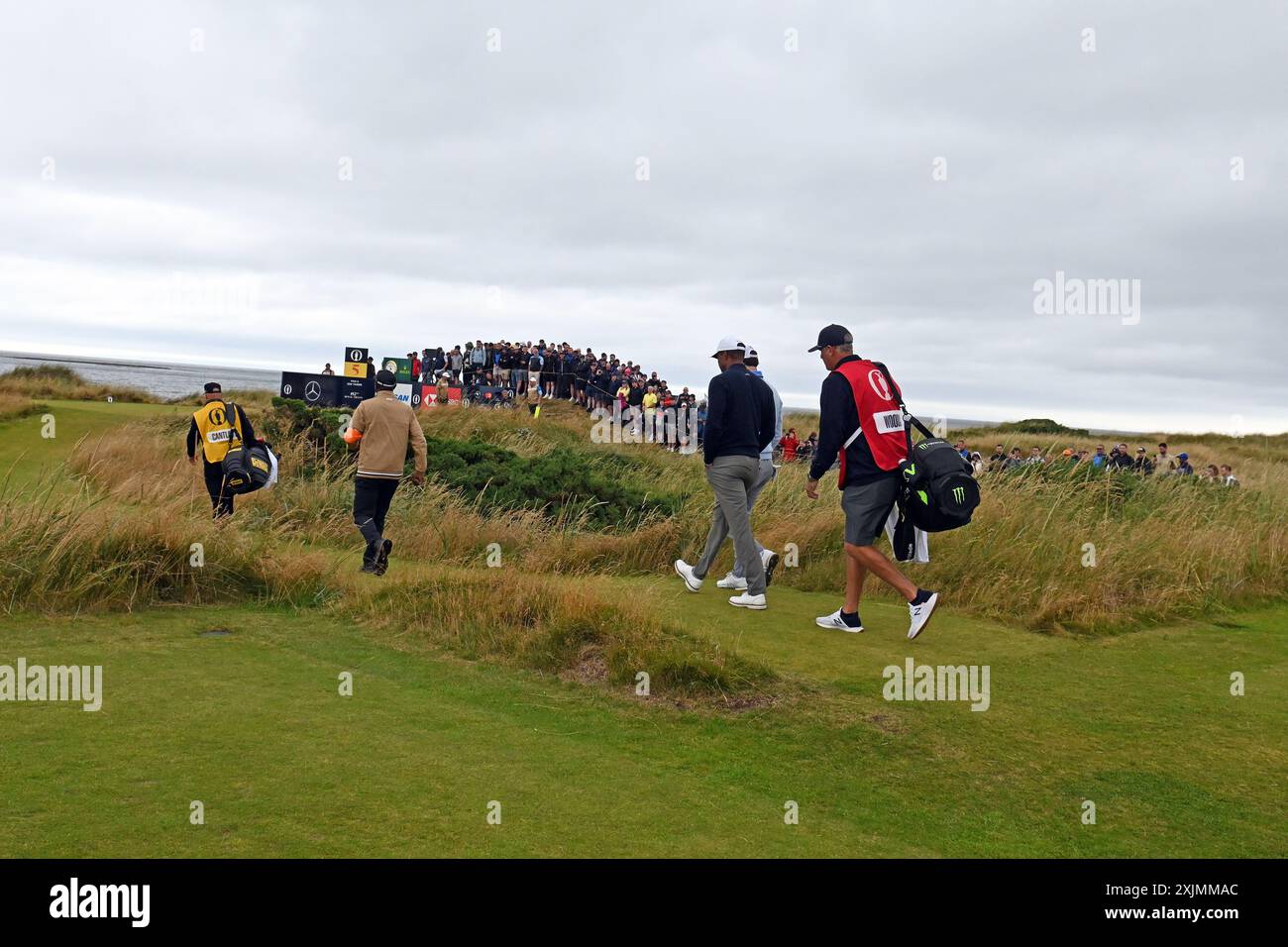 Golf Open Championship, 19.07.24.Tiger Woods. Quelle: CDG/Alamy Live News Stockfoto