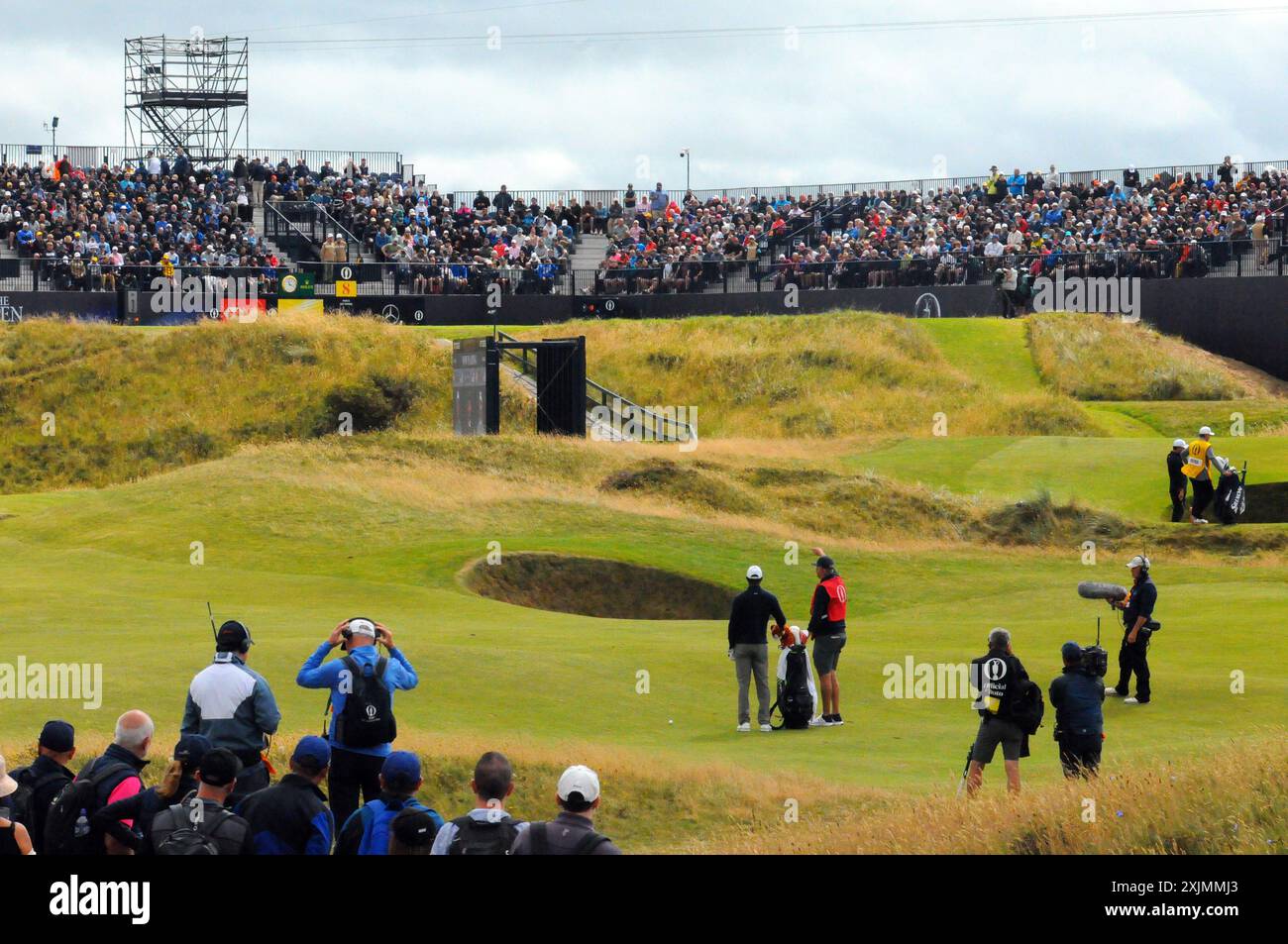 Golf Open Championship, 19.07.24. Tiger Woods. Quelle: CDG/Alamy Live News Stockfoto