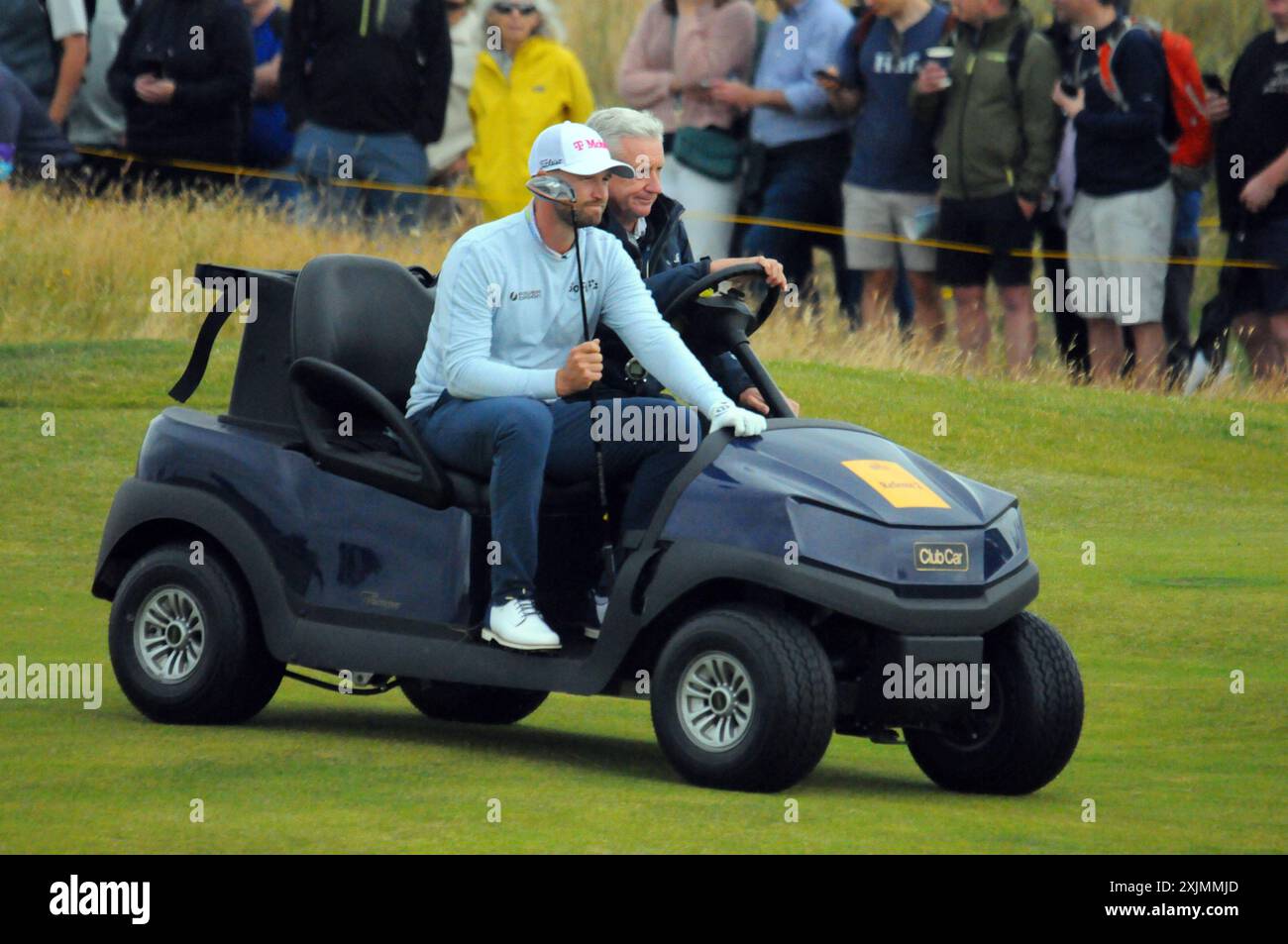 Golf Open Championship, 19.07.24. Wyndham Clark. Quelle: CDG/Alamy Live News Stockfoto