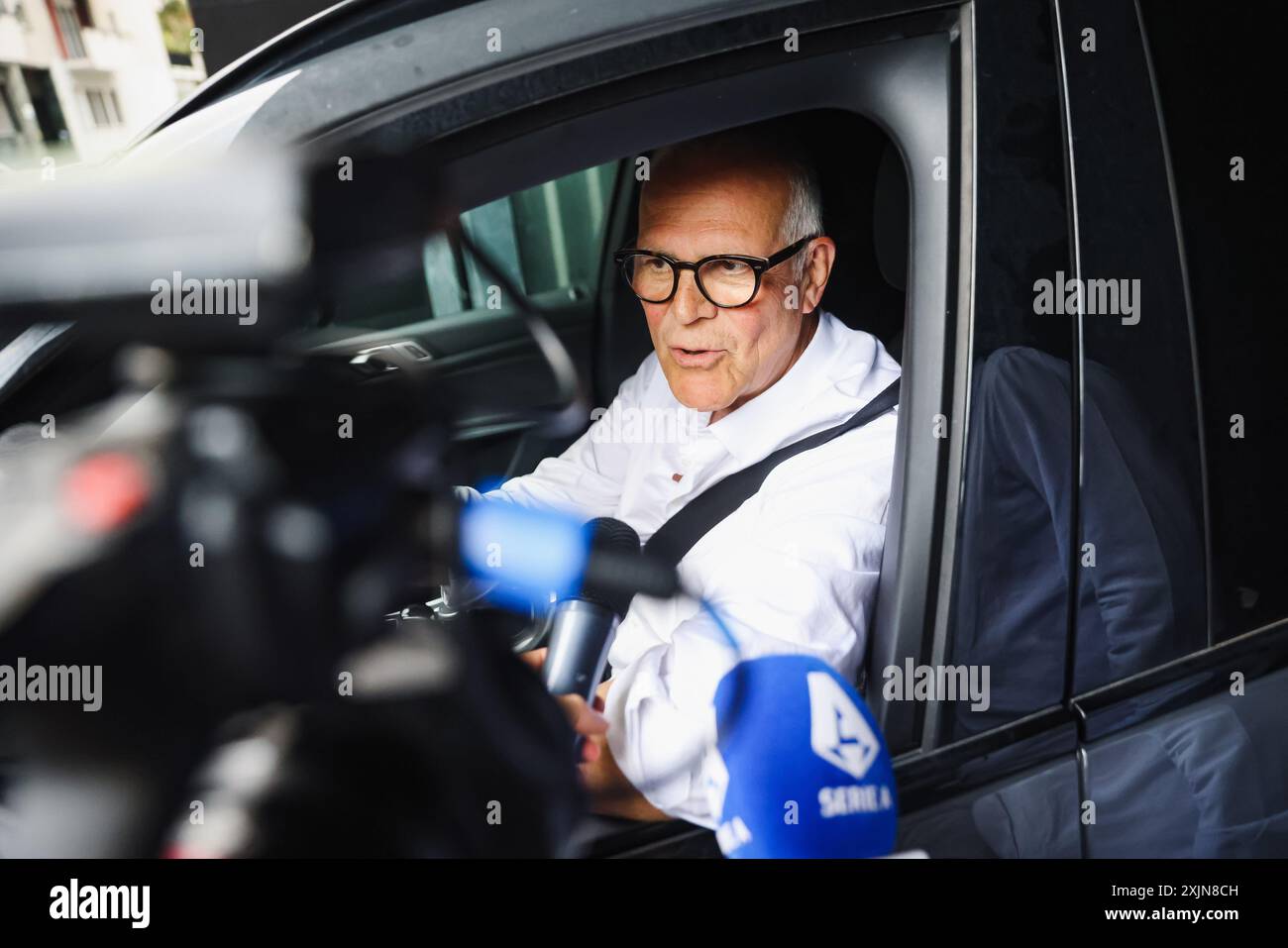 Mailand, die Lega Serie A Assembly im Hauptquartier in der Via Rosellini. Auf dem Foto: Alberto Zangrillo, Präsident von Genua Stockfoto