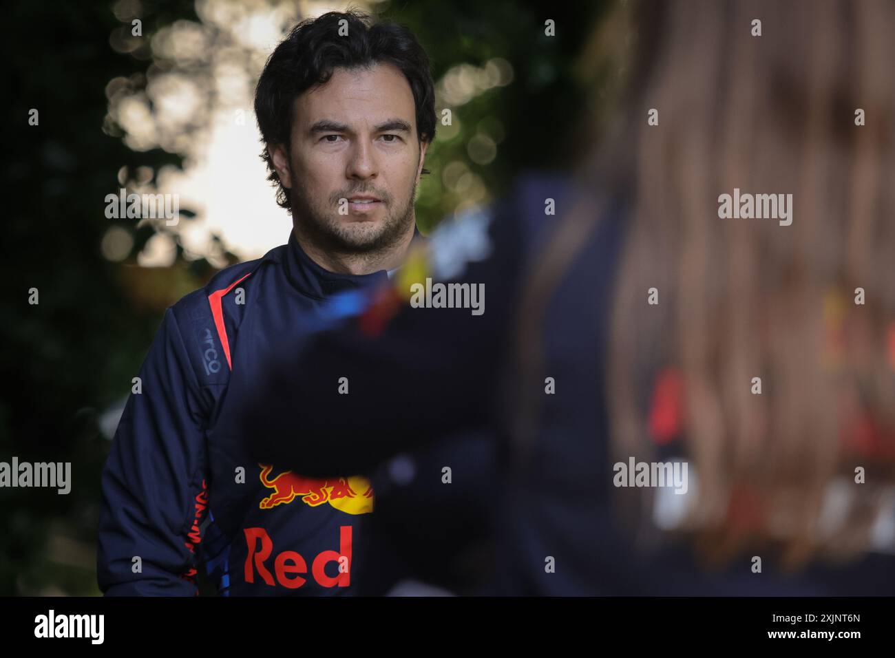 Sergio „Checo“ Perez aktueller Red Bull F1-Fahrer auf Goodwood FOS 2024 Stockfoto