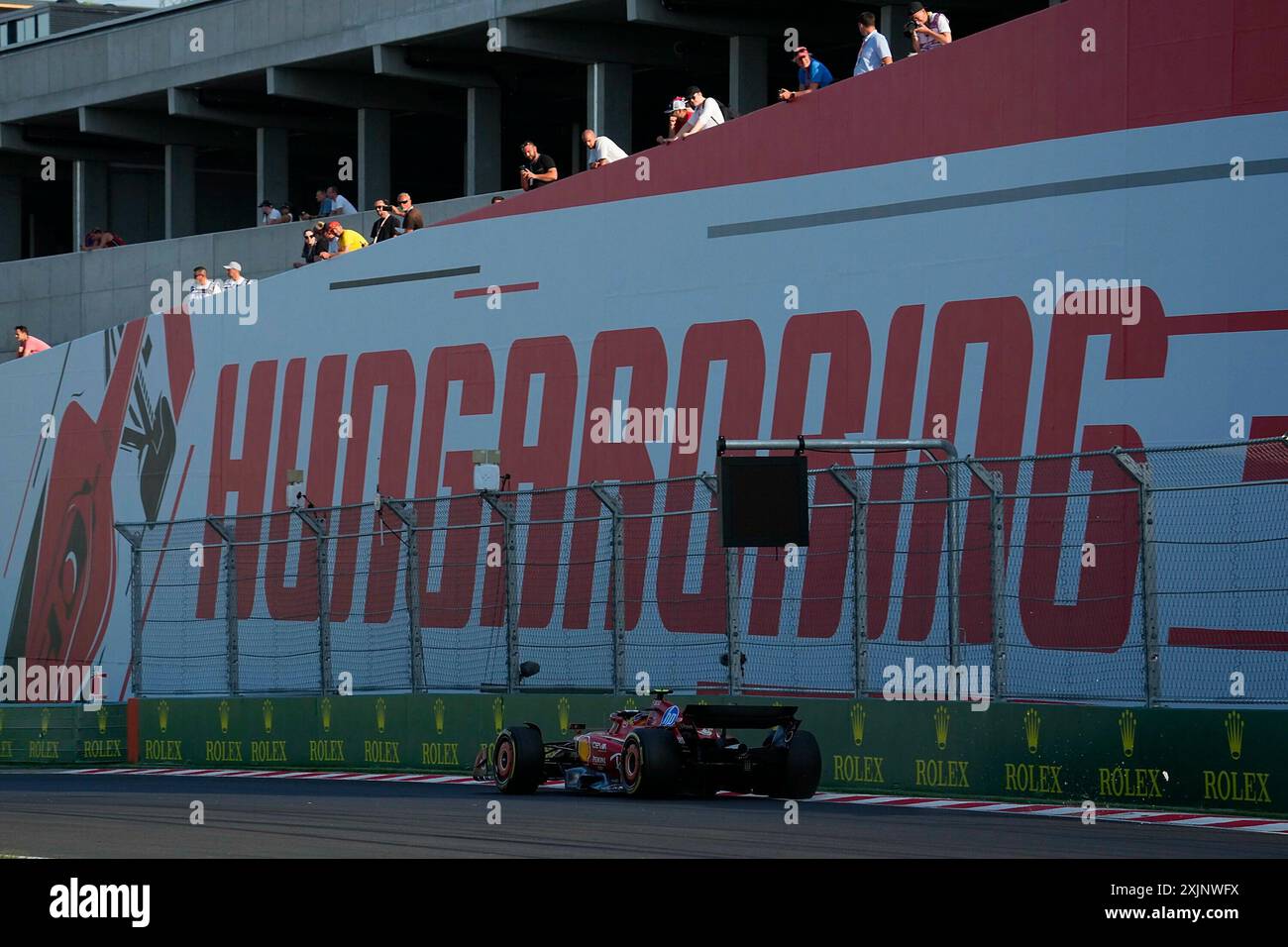 19. Juli 2024, Hungaroring, Budapest, FORMEL 1 GROSSER PREIS VON UNGARN 2024, im Bild Carlos Sainz Jr. (ESP), Scuderia Ferrari HP Stockfoto