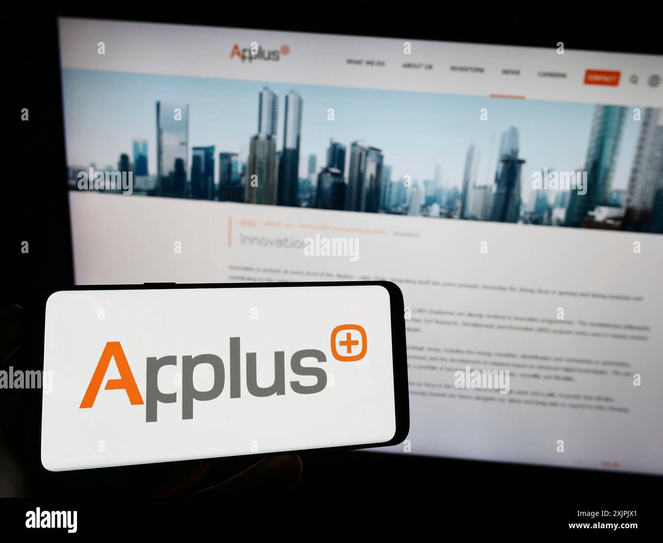 Applus logo -Fotos und -Bildmaterial in hoher Auflösung – Alamy