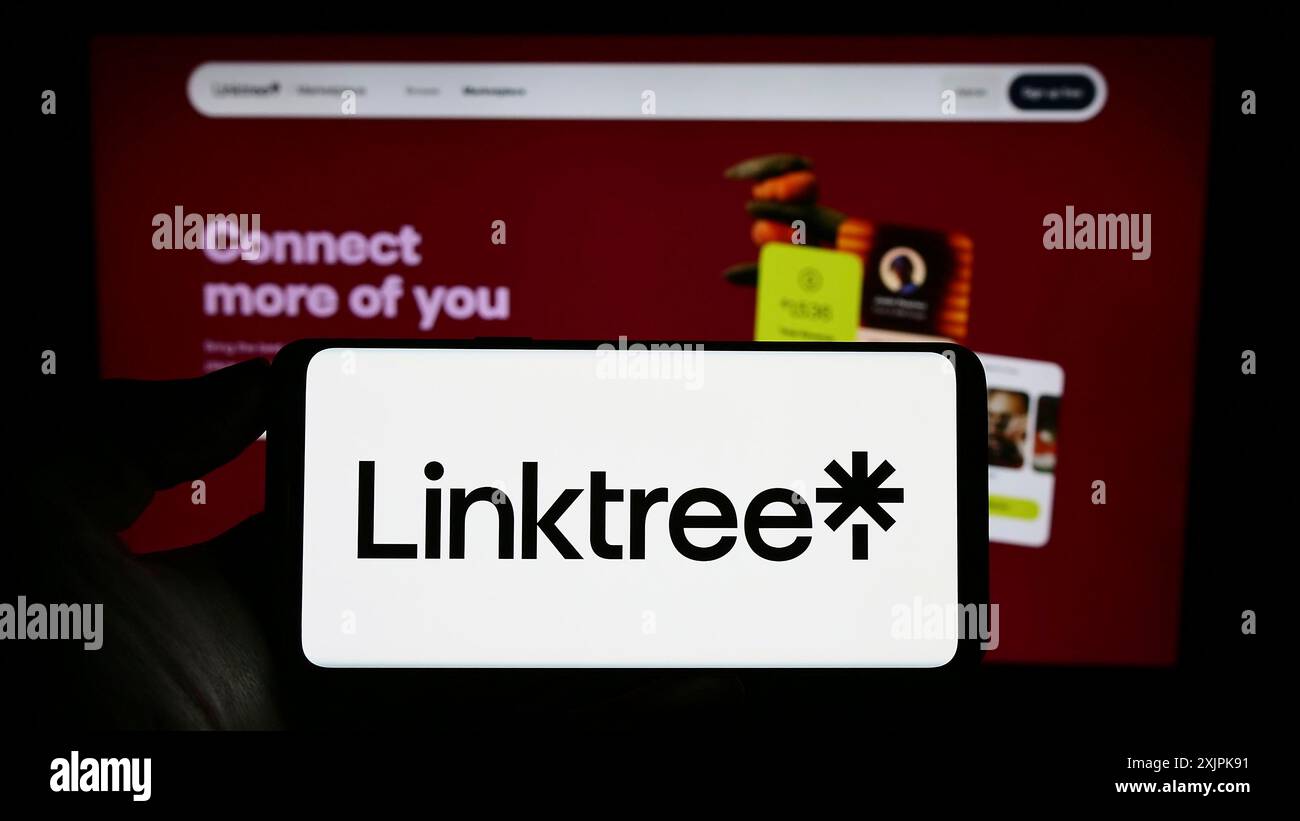 Linktree logo -Fotos und -Bildmaterial in hoher Auflösung – Alamy
