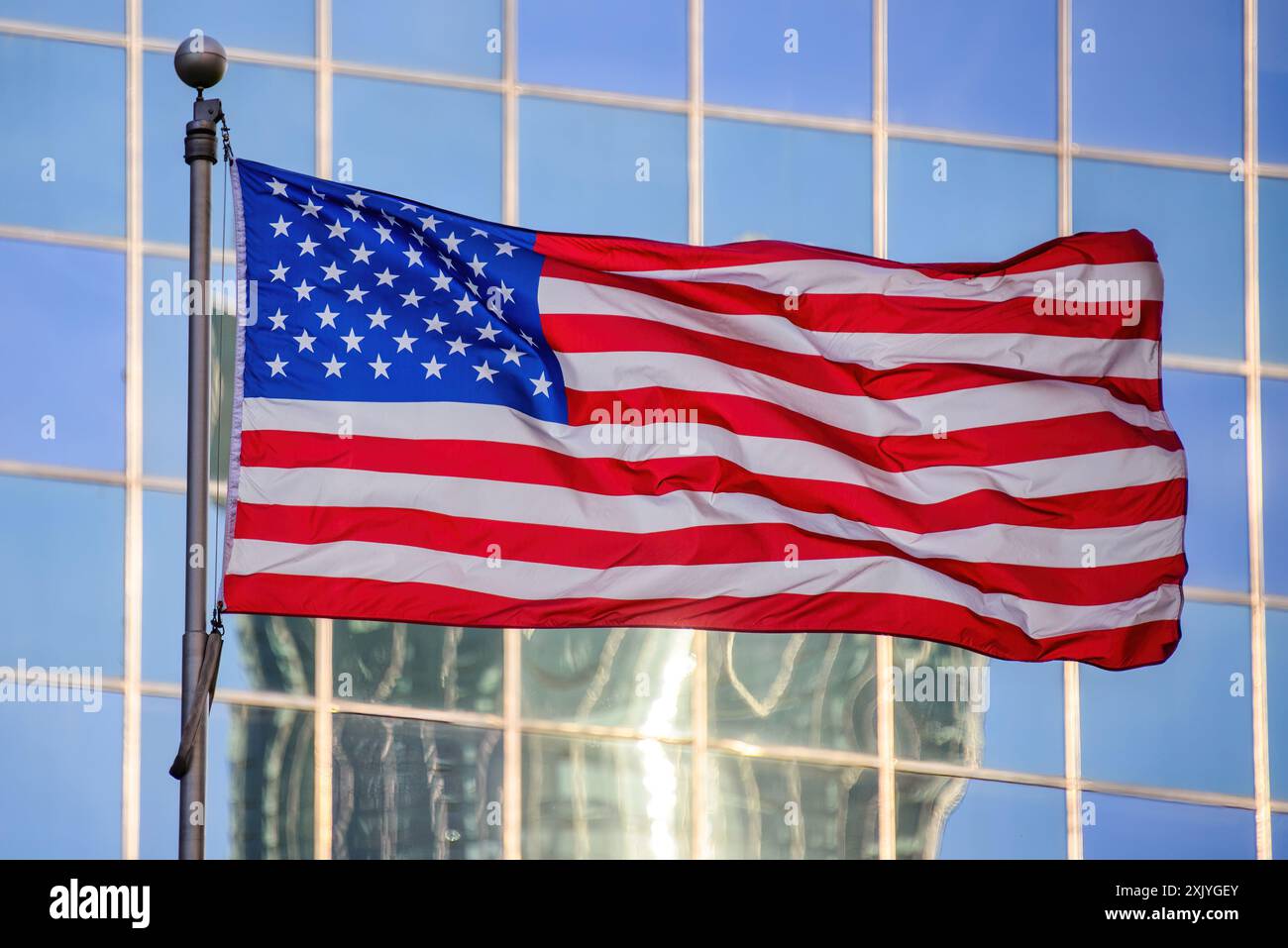 Amerikanische Flagge Stockfoto