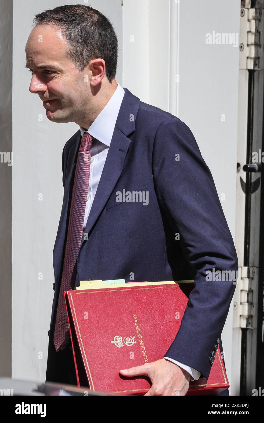 James Murray, Parlamentarischer Sekretär, Finanzminister, Downing Street, London, Großbritannien Stockfoto