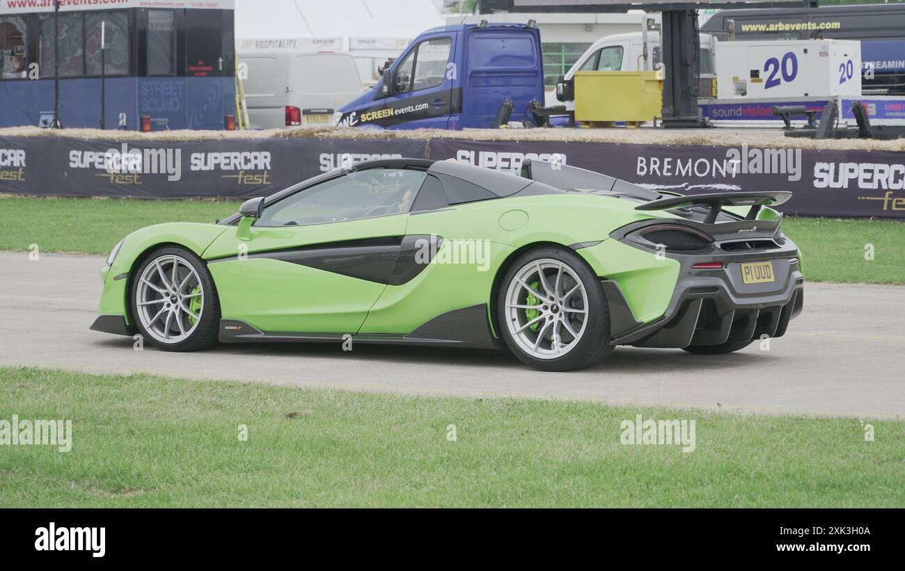 Supercar fest 2024 Sportwagen, Super Cars und Hyper Cars Stockfoto