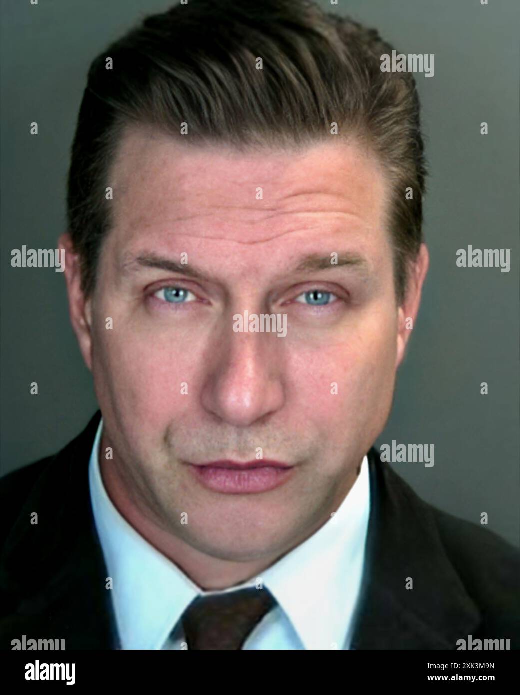 2012 , 6 dezember , Rockland County , New York , USA : der berühmte amerikanische Filmschauspieler STEPHEN BALDWIN ( 12 . Mai 1966 ) wurde von der Polizei verhaftet . Er wird angeklagt , weil er zwischen 2008 und 2010 angeblich keine Einkommensteuer erhoben hat , wobei die Behörden behaupten , er schulde dem Staat New York kühl 350.000 Dollar . Unbekannter Fotograf der Staatsanwaltschaft des Rockland County. - GESCHICHTE - FOTO STORICHE - FASS-SHOT - FASS-SHOT - FOTO SEGNALETICA - ATTORE - FILM - KINO - ARRESTO - ARRESTATION - ARRESTATO DALLA POLIZIA - RITRATTO - PORTRÄT - ARCHIVIO GBB Stockfoto