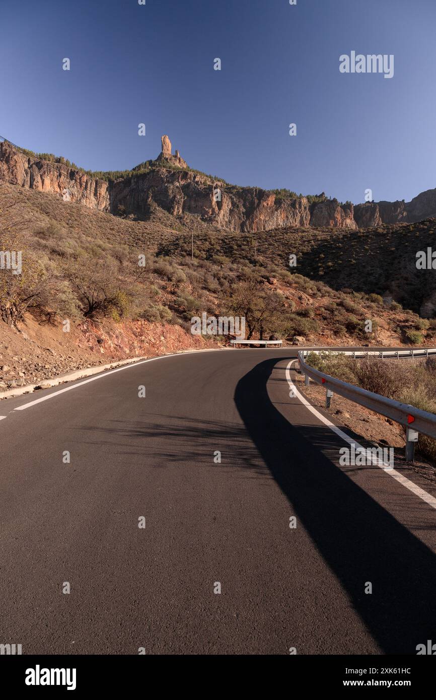 Roque Nublo, Gran Canaria, Kanarische Inseln Stockfoto