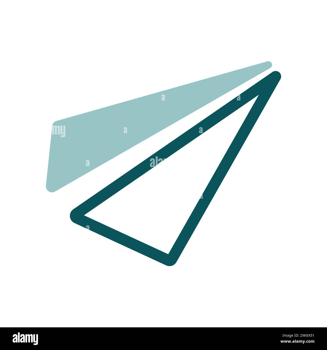Papierebene, Meldungssymbol. E-Commerce-Zeichen. Graph-Symbol für Ihr Website-Design, Logo, App, UI. Vektorgrafik, EPS10. Stock Vektor