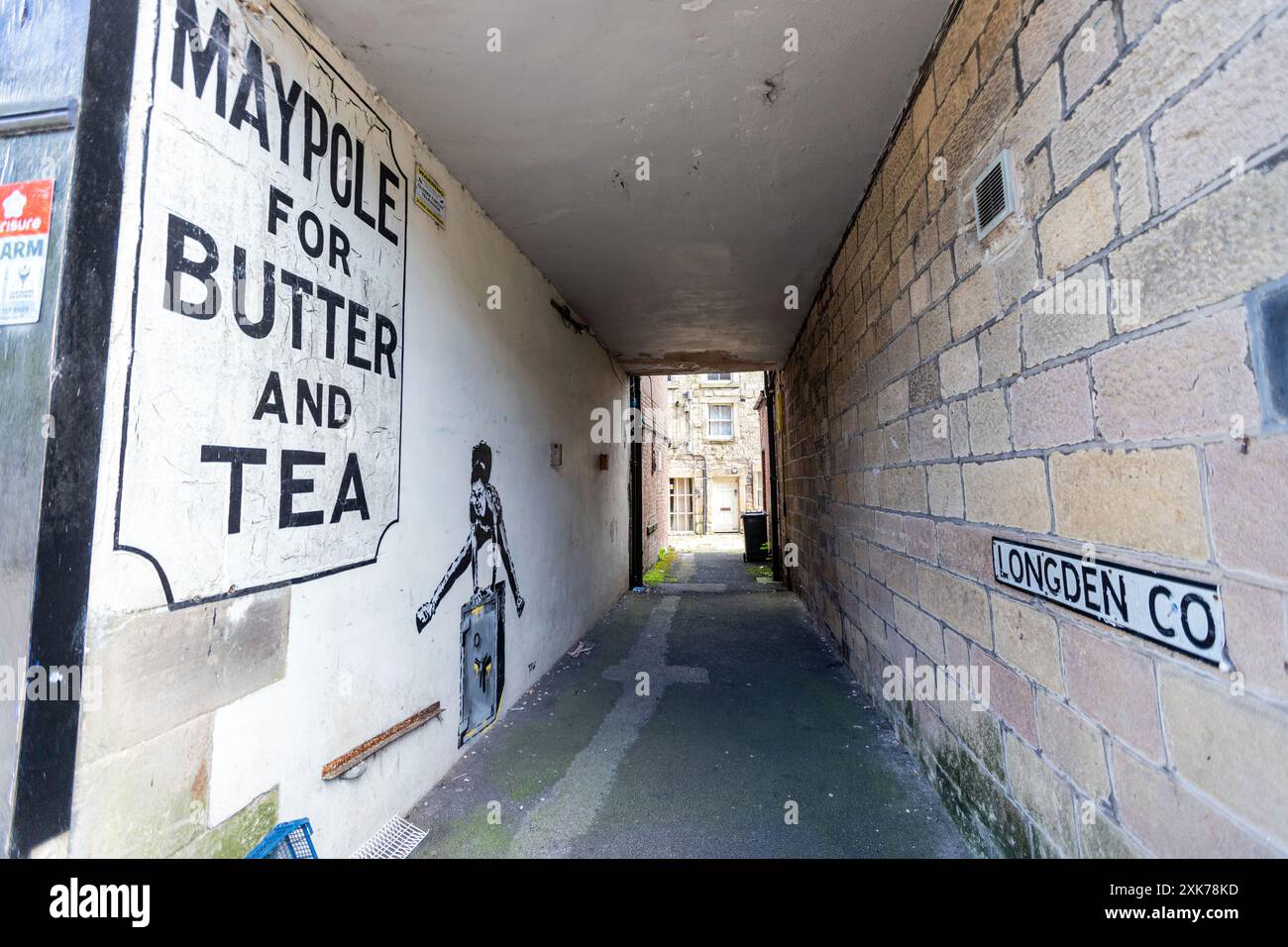 Buxton ist ein Kurort im Borough of High Peak, Derbyshire, England, Großbritannien Stockfoto