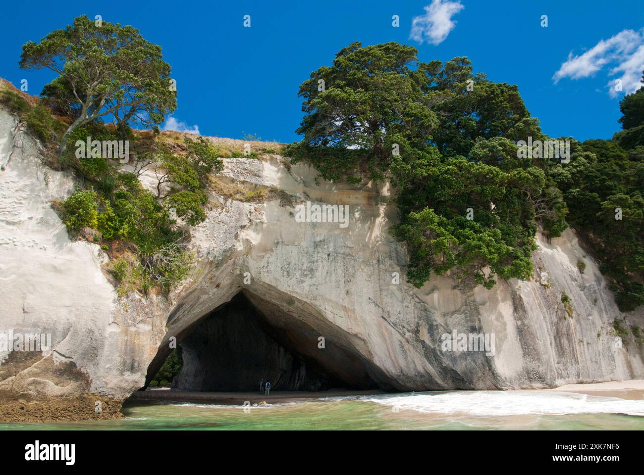 Cathedral Cove, Te Whanganui-A-Hei (Great Bay of Hei), Meeresschutzgebiet, Coromandel Peninsula, Nordinsel, Neuseeland Stockfoto