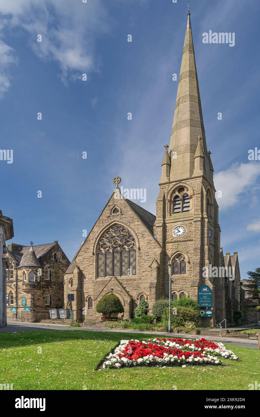Christchurch methodist und United Reform Church in Ilkley Stockfoto