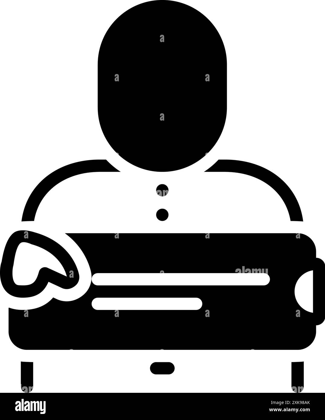 Symbol für Name, Titel Stock Vektor