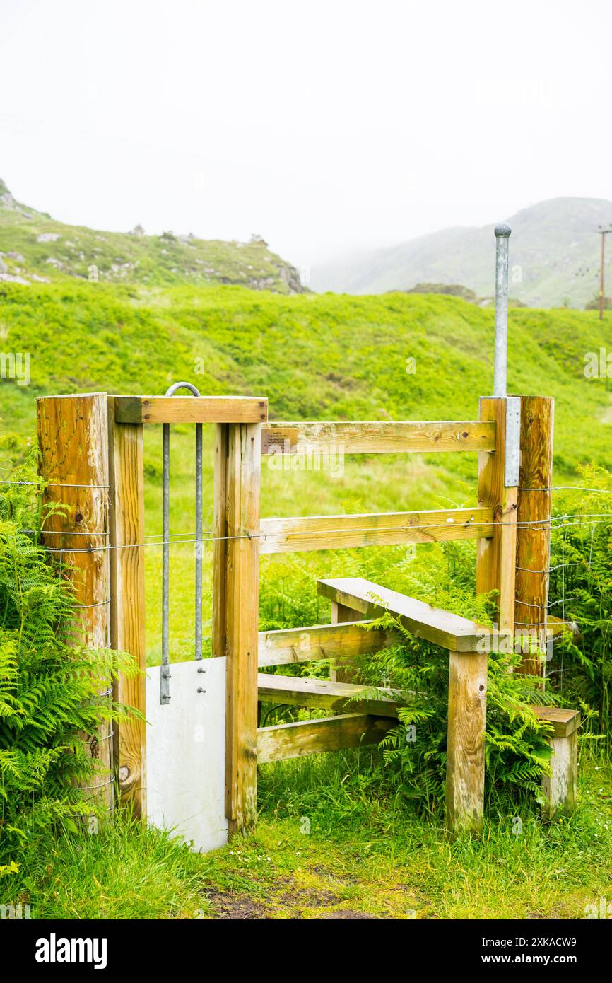 Renovierter Stil in den West Highlands von Schottland, Großbritannien. Stockfoto