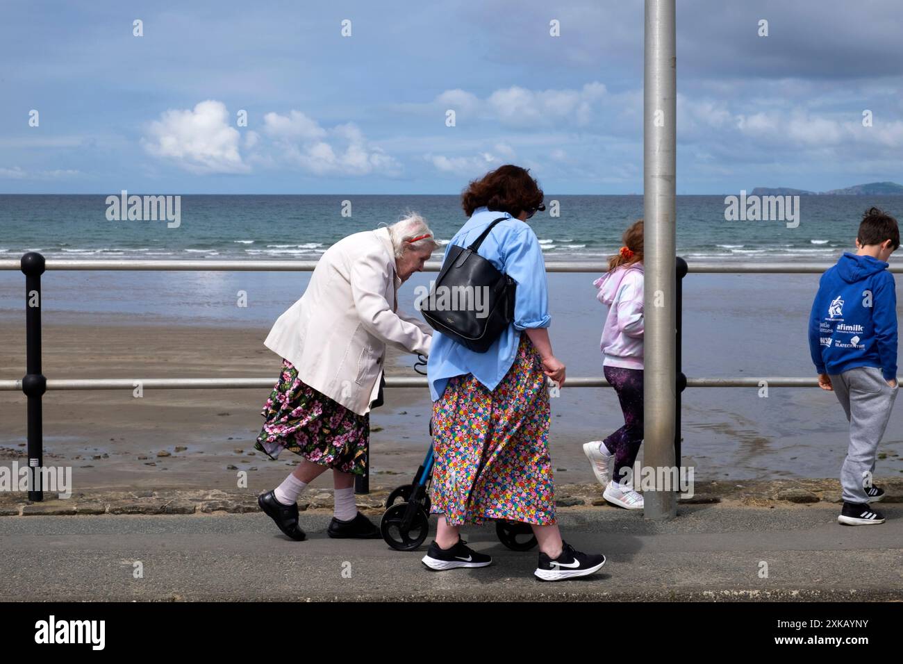 Broad Haven Pembrokeshire Wales UK KATHY DEWITT Stockfoto