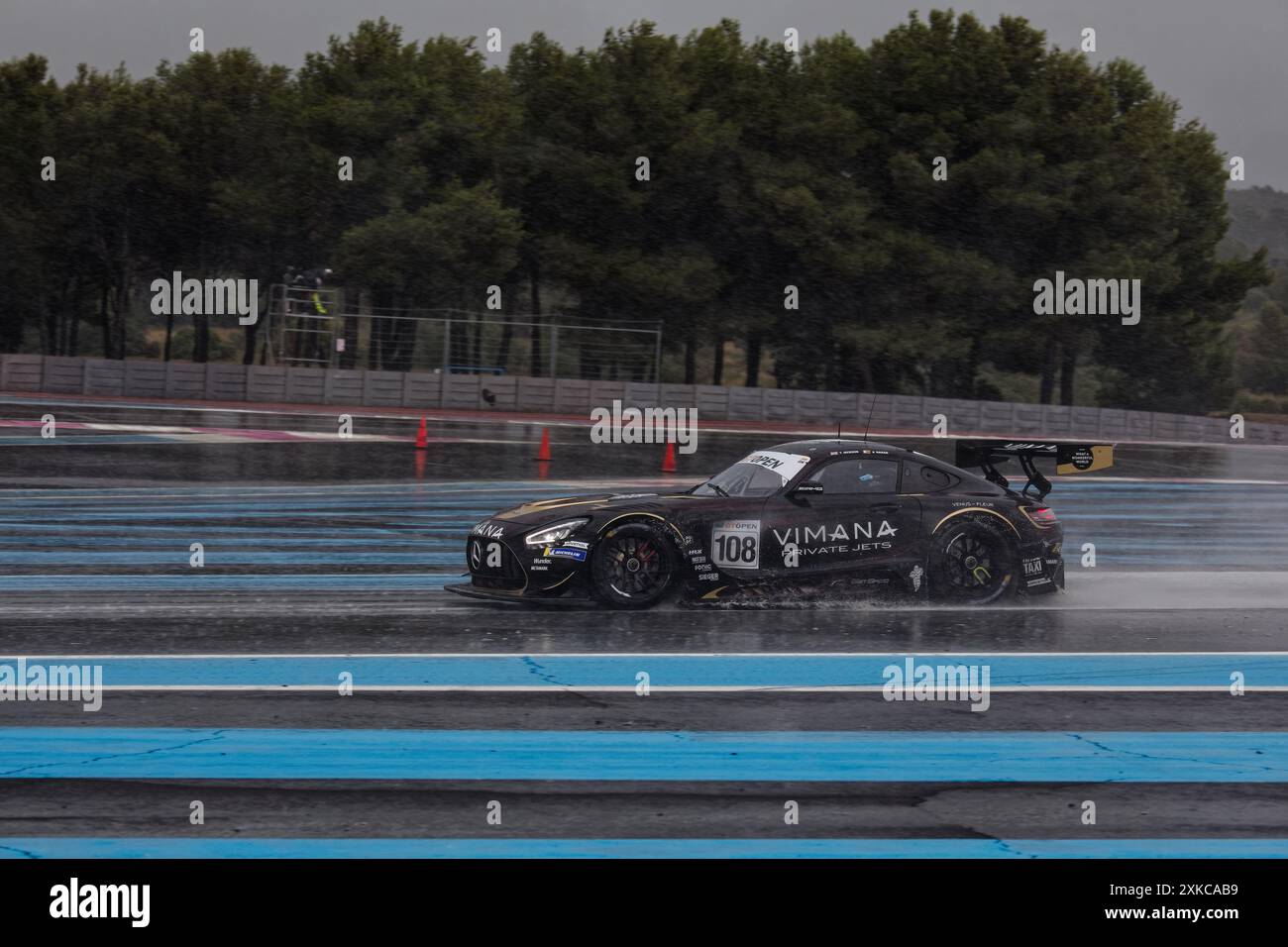 INTERNATIONAL GT GEÖFFNET 2024 in Le Castellet, FRANKREICH, 21/07/2024 Florent 'MrCrash' B.. Stockfoto