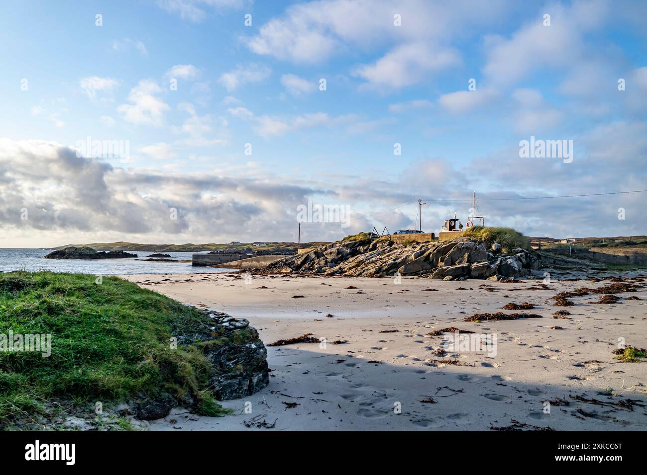 Die Küste im Rosbeg County Donegal, Irland. Stockfoto