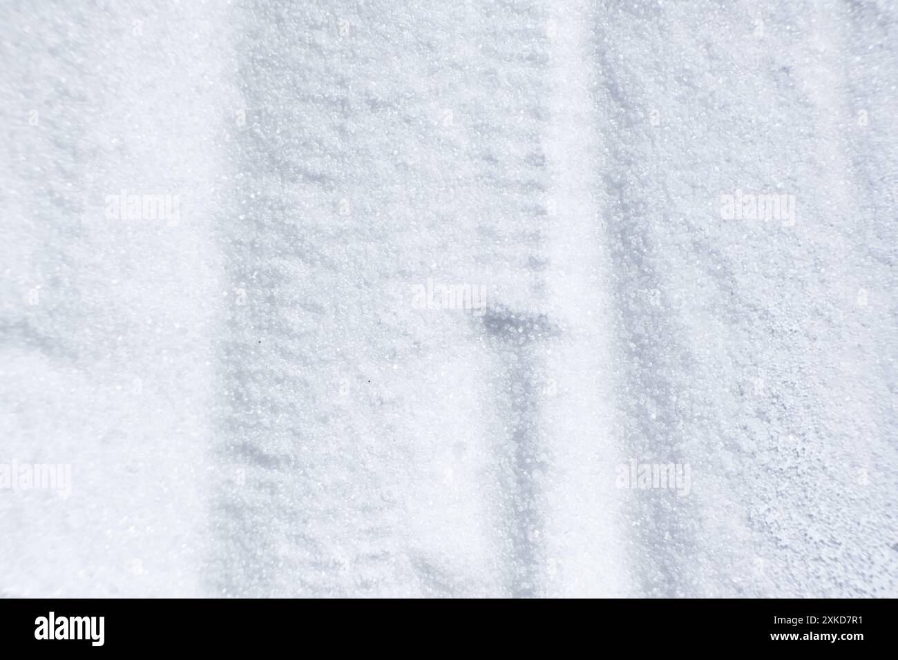 Abstrakte Weiße Graue Küche Rock Salz Hintergrund Makro Von Oben Ansicht. Stockfoto