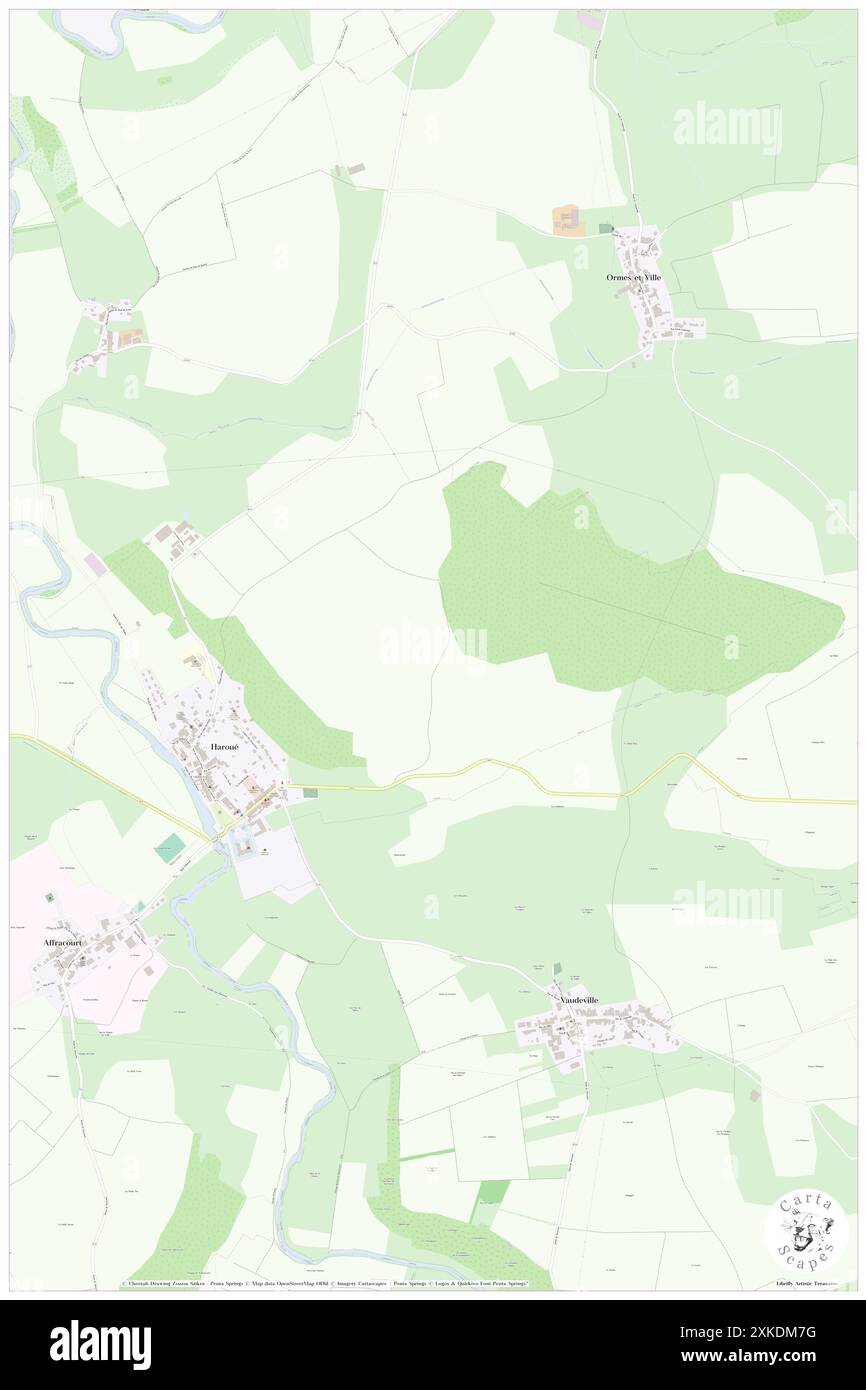 Haroue, Meurthe et Moselle, FR, Frankreich, Grand Est, n 48 28' 6'', N 6 10' 40'', Karte, Cartascapes Map, veröffentlicht 2024. Erkunden Sie Cartascapes, eine Karte, die die vielfältigen Landschaften, Kulturen und Ökosysteme der Erde enthüllt. Reisen Sie durch Zeit und Raum und entdecken Sie die Verflechtungen der Vergangenheit, Gegenwart und Zukunft unseres Planeten. Stockfoto