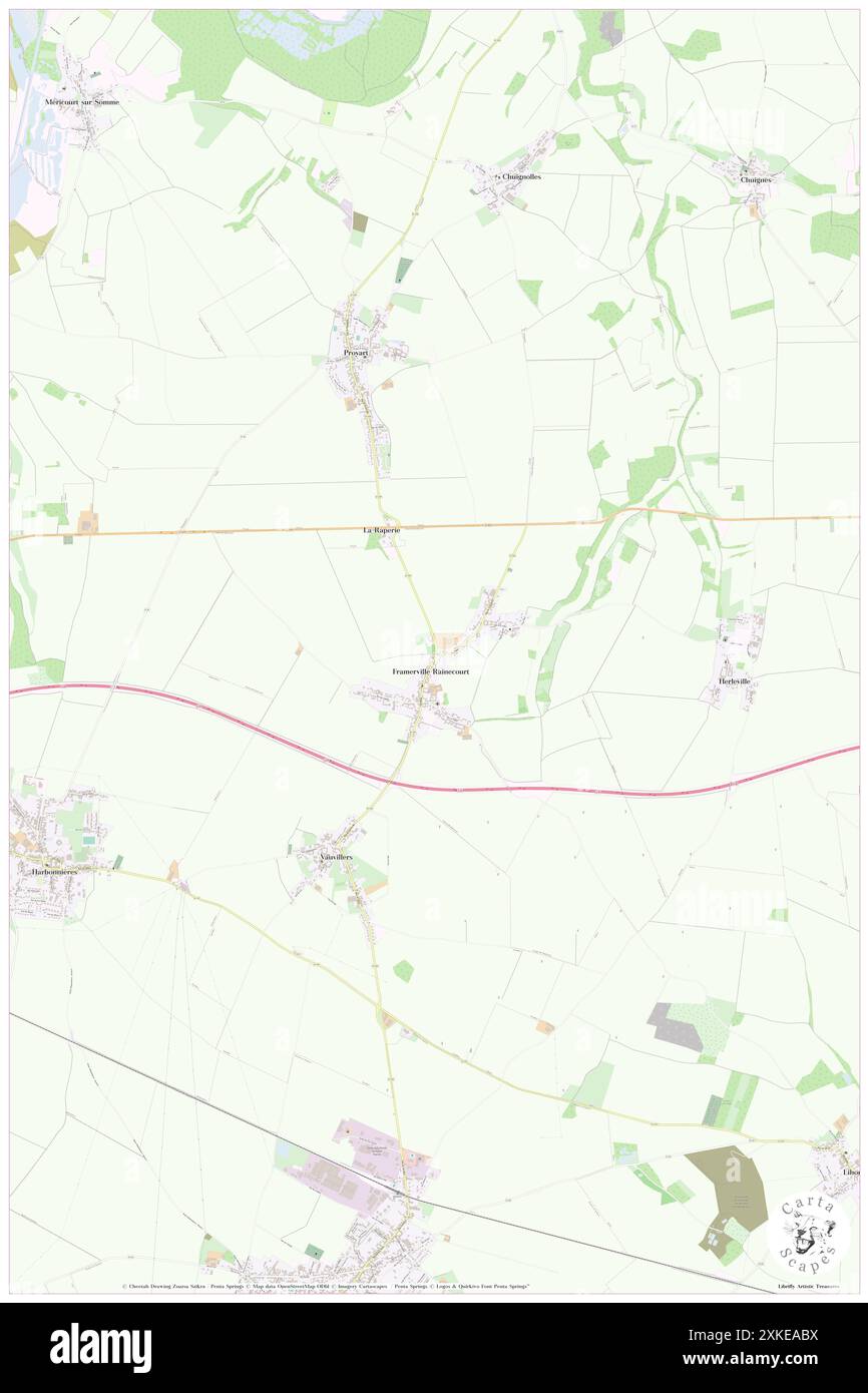 FramervilleRainecourt, Somme, FR, Frankreich, HautsdeFrance, n 49 51