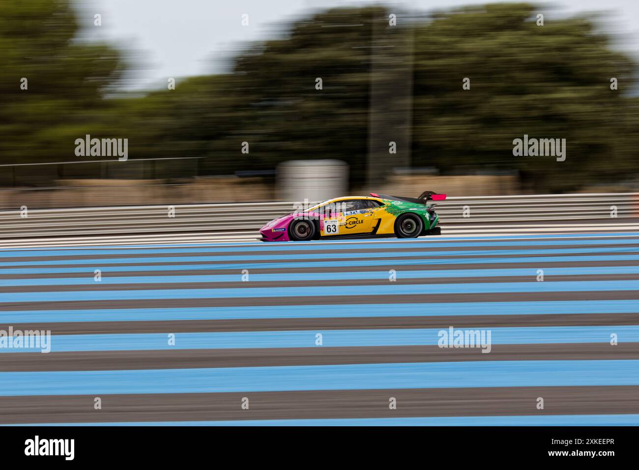 INTERNATIONAL GT GEÖFFNET 2024 in Le Castellet, FRANKREICH, 21/07/2024 Florent 'MrCrash' B.. Stockfoto