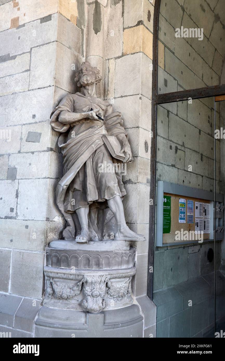 Pfarrkirche Bregenz-St. Gallus in Bregenz, Österreich am Bodensee im Sommer Stockfoto