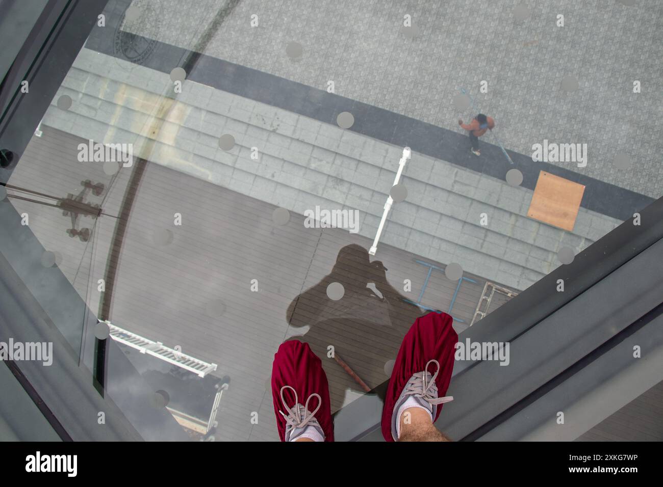 Sky Walk Kanchanaburi Stockfoto