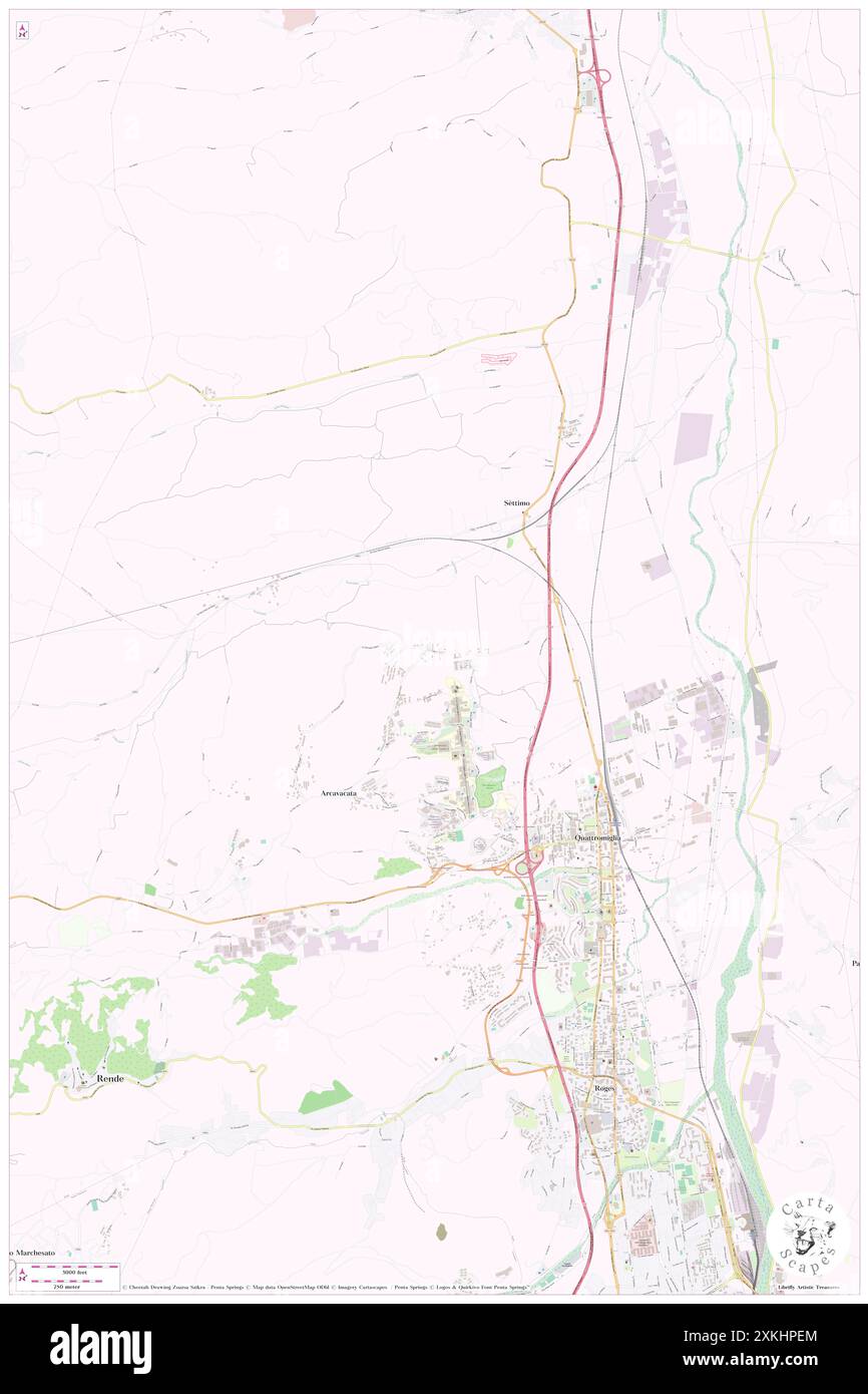 Rocchi, Provincia di Cosenza, IT, Italien, Kalabrien, n 39 22' 15''', N 16 13' 22'', Karte, Cartascapes Map, veröffentlicht 2024. Erkunden Sie Cartascapes, eine Karte, die die vielfältigen Landschaften, Kulturen und Ökosysteme der Erde enthüllt. Reisen Sie durch Zeit und Raum und entdecken Sie die Verflechtungen der Vergangenheit, Gegenwart und Zukunft unseres Planeten. Stockfoto