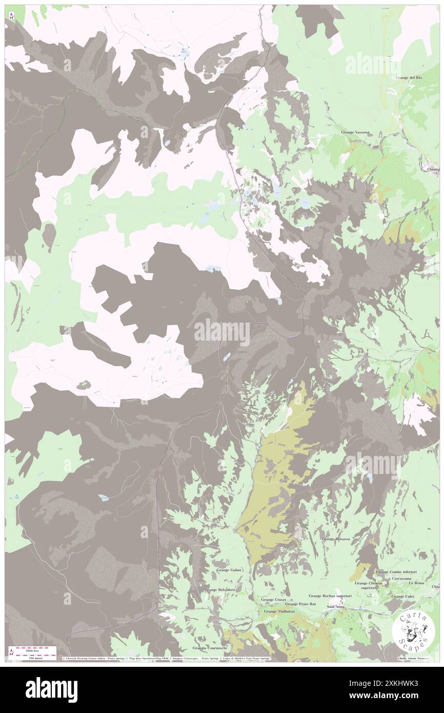 BRIC de Rubren, IT, Italien, N 44 37' 10''', N 6 56' 58''', Karte, Cartascapes Map, veröffentlicht 2024. Erkunden Sie Cartascapes, eine Karte, die die vielfältigen Landschaften, Kulturen und Ökosysteme der Erde enthüllt. Reisen Sie durch Zeit und Raum und entdecken Sie die Verflechtungen der Vergangenheit, Gegenwart und Zukunft unseres Planeten. Stockfoto