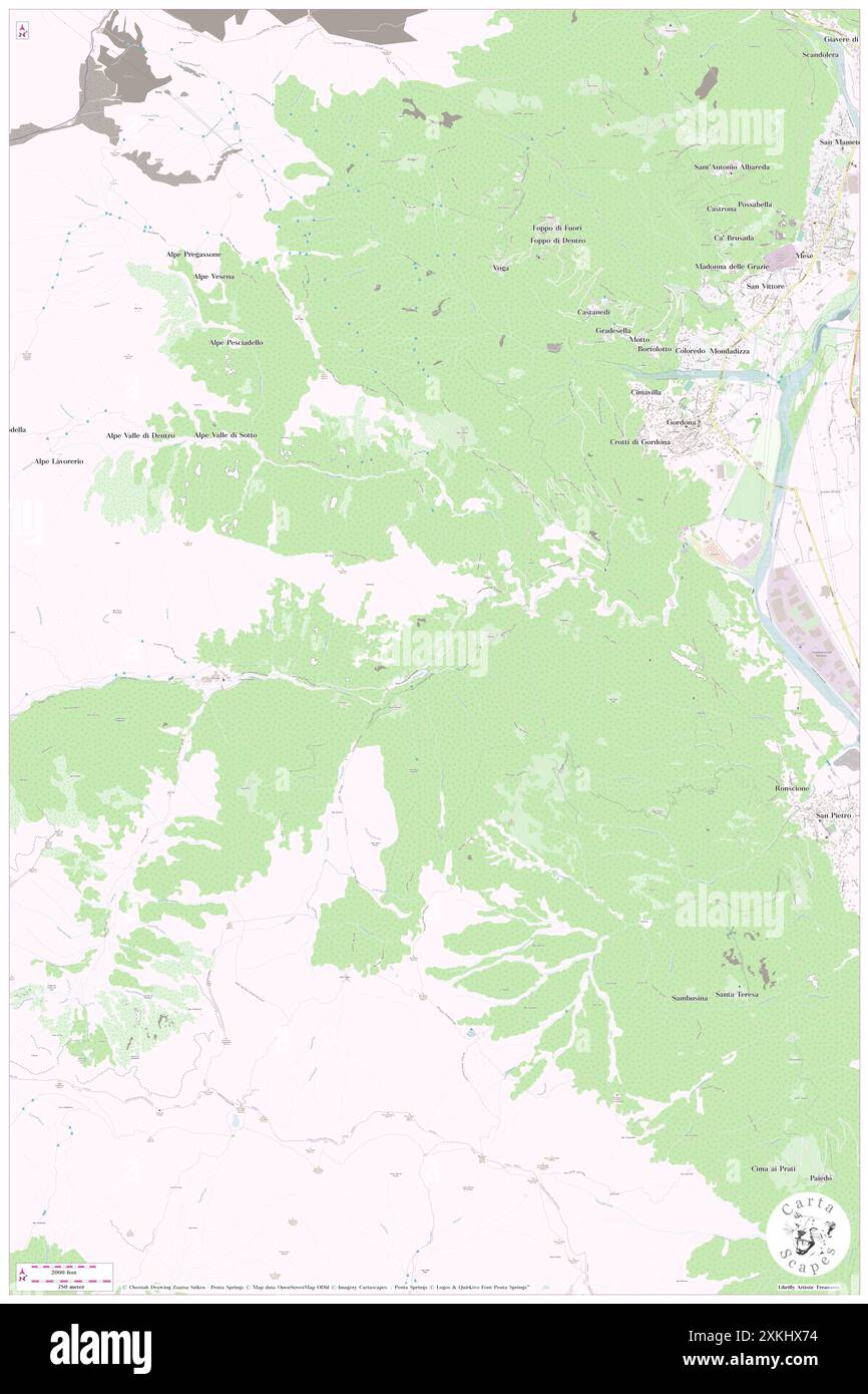 Bruciata, Provincia di Sondrio, IT, Italien, Lombardei, n 46 16' 22'', N 9 20' 11'', Karte, Cartascapes Map, veröffentlicht 2024. Erkunden Sie Cartascapes, eine Karte, die die vielfältigen Landschaften, Kulturen und Ökosysteme der Erde enthüllt. Reisen Sie durch Zeit und Raum und entdecken Sie die Verflechtungen der Vergangenheit, Gegenwart und Zukunft unseres Planeten. Stockfoto