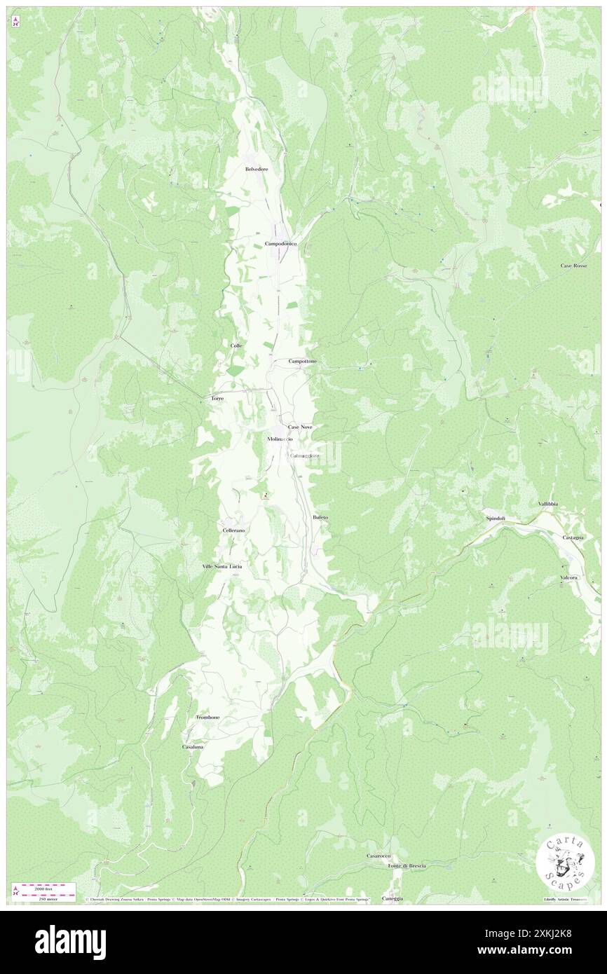 Colmaggiore, Provincia di Macerata, IT, Italien, die Marken, n 43 12' 10''', N 12 52' 4''', Karte, Cartascapes Map, veröffentlicht 2024. Erkunden Sie Cartascapes, eine Karte, die die vielfältigen Landschaften, Kulturen und Ökosysteme der Erde enthüllt. Reisen Sie durch Zeit und Raum und entdecken Sie die Verflechtungen der Vergangenheit, Gegenwart und Zukunft unseres Planeten. Stockfoto