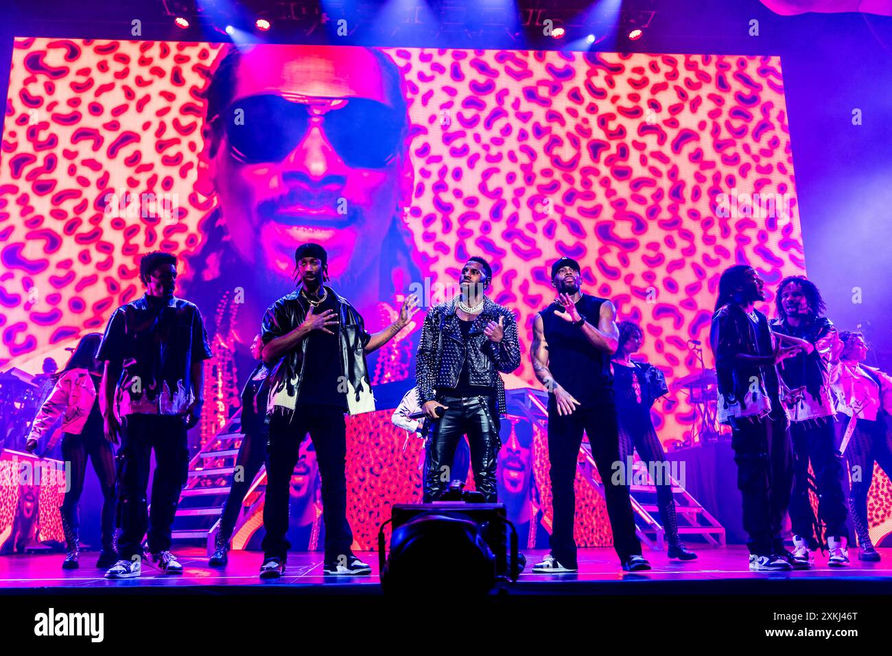 Mailand, Italien. März 2024. Jason Derulo tritt am 27. März 2024 im Mediolanum Forum Assago in Mailand auf. (Foto: Roberto Finizio/NurPhoto) Credit: NurPhoto SRL/Alamy Live News Stockfoto