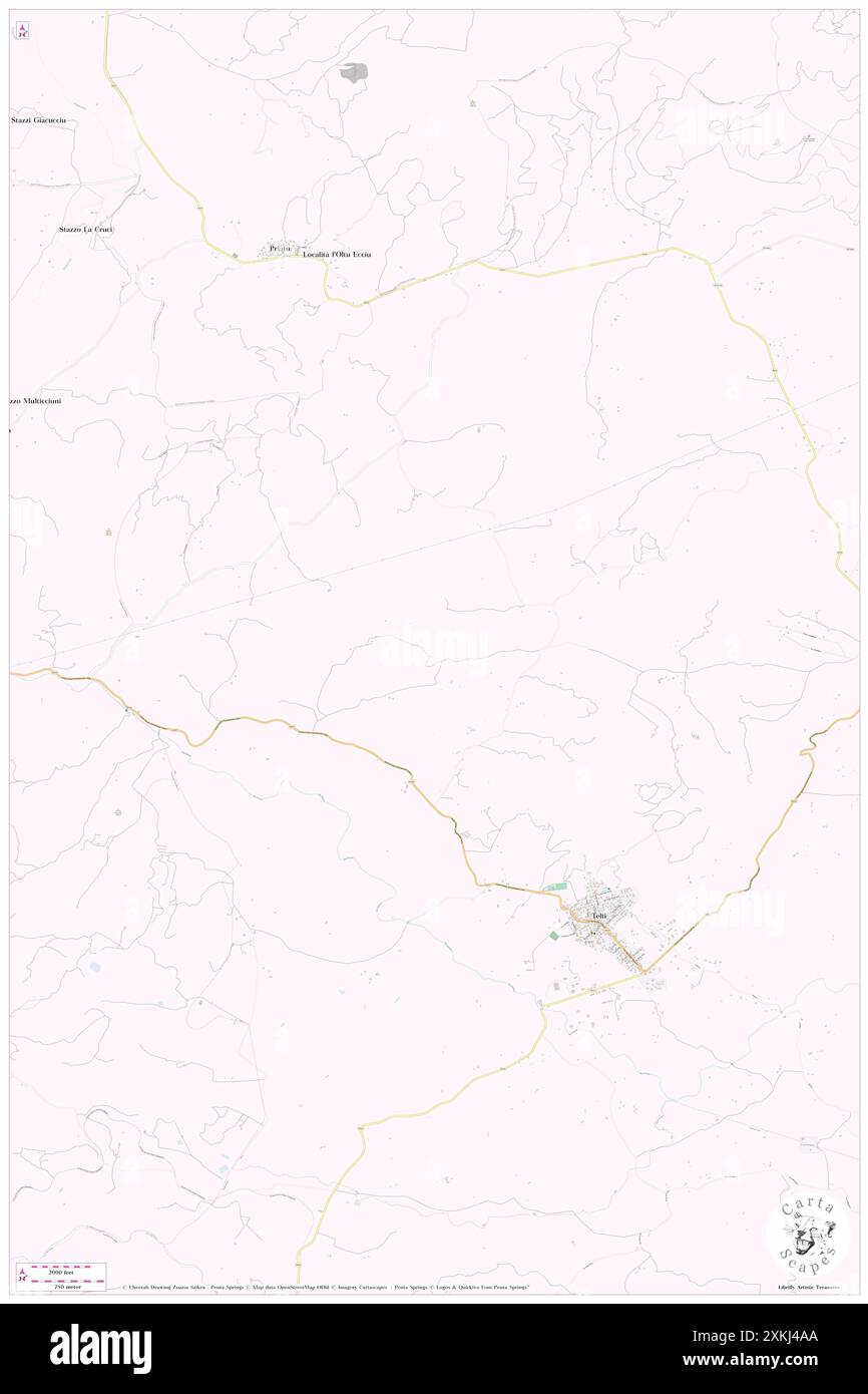 Monte Cantoni, Provincia di Sassari, IT, Italien, Sardinien, n 40 53' 59'', N 9 19' 59'', Karte, Cartascapes Map, veröffentlicht 2024. Erkunden Sie Cartascapes, eine Karte, die die vielfältigen Landschaften, Kulturen und Ökosysteme der Erde enthüllt. Reisen Sie durch Zeit und Raum und entdecken Sie die Verflechtungen der Vergangenheit, Gegenwart und Zukunft unseres Planeten. Stockfoto