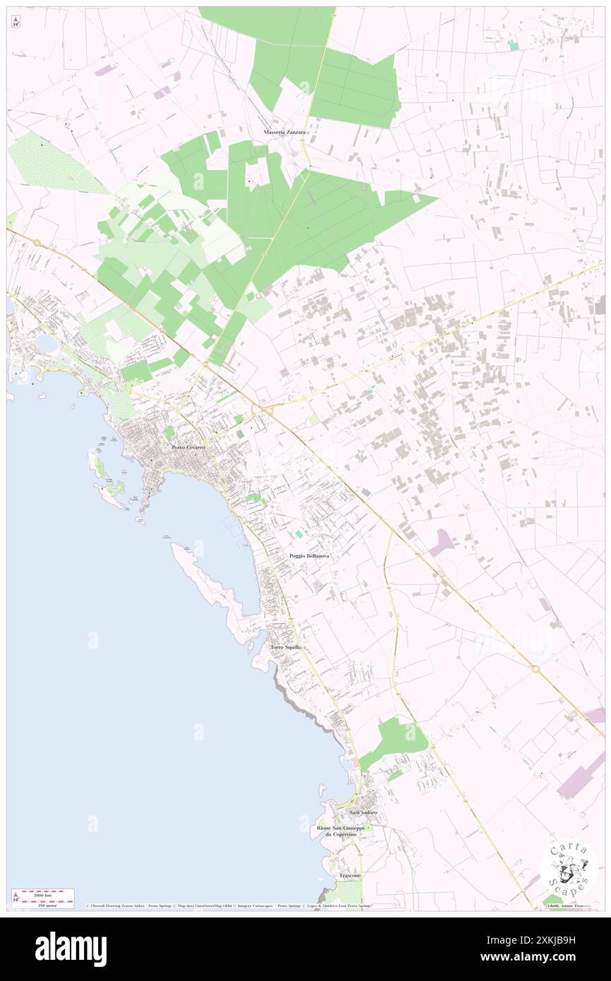 Konsole, Provincia di Lecce, IT, Italien, Apulien, n 40 15' 40''', N 17 55' 5''', Karte, Cartascapes Map 2024 veröffentlicht. Erkunden Sie Cartascapes, eine Karte, die die vielfältigen Landschaften, Kulturen und Ökosysteme der Erde enthüllt. Reisen Sie durch Zeit und Raum und entdecken Sie die Verflechtungen der Vergangenheit, Gegenwart und Zukunft unseres Planeten. Stockfoto