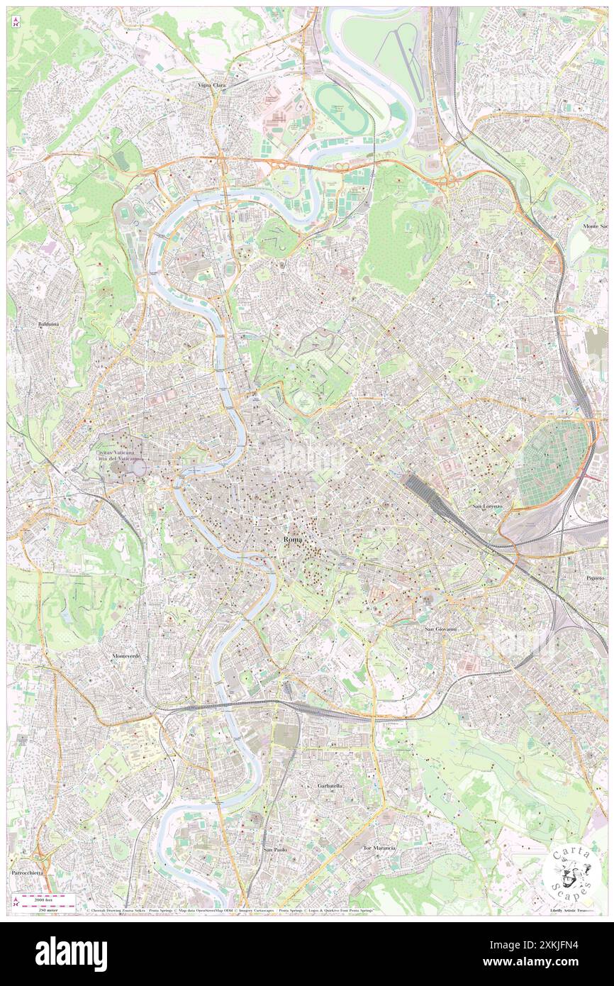 Spanish Art Hotel, Città metropolitana di Roma Capitale, IT, Italien, Latium, N 41 54' 11''', N 12 29' 7''', Karte, Karte von Cartascapes Map, veröffentlicht im Jahr 2024. Erkunden Sie Cartascapes, eine Karte, die die vielfältigen Landschaften, Kulturen und Ökosysteme der Erde enthüllt. Reisen Sie durch Zeit und Raum und entdecken Sie die Verflechtungen der Vergangenheit, Gegenwart und Zukunft unseres Planeten. Stockfoto