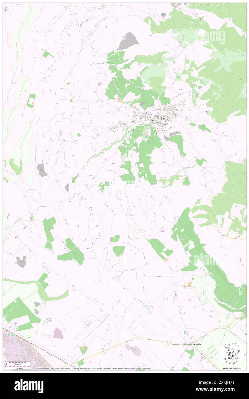 Azienda Vinicola Carucci, Provincia di Latina, IT, Italien, Latium, n 41 37' 18'', N 12 53' 58'', Karte, Cartascapes Map, veröffentlicht 2024. Erkunden Sie Cartascapes, eine Karte, die die vielfältigen Landschaften, Kulturen und Ökosysteme der Erde enthüllt. Reisen Sie durch Zeit und Raum und entdecken Sie die Verflechtungen der Vergangenheit, Gegenwart und Zukunft unseres Planeten. Stockfoto