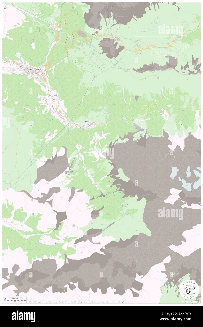 Cogolmai, IT, Italien, Venetien, N 46 26' 51''', N 11 48' 19''', Karte, Karte, Karte von Cartascapes Map, veröffentlicht 2024. Erkunden Sie Cartascapes, eine Karte, die die vielfältigen Landschaften, Kulturen und Ökosysteme der Erde enthüllt. Reisen Sie durch Zeit und Raum und entdecken Sie die Verflechtungen der Vergangenheit, Gegenwart und Zukunft unseres Planeten. Stockfoto